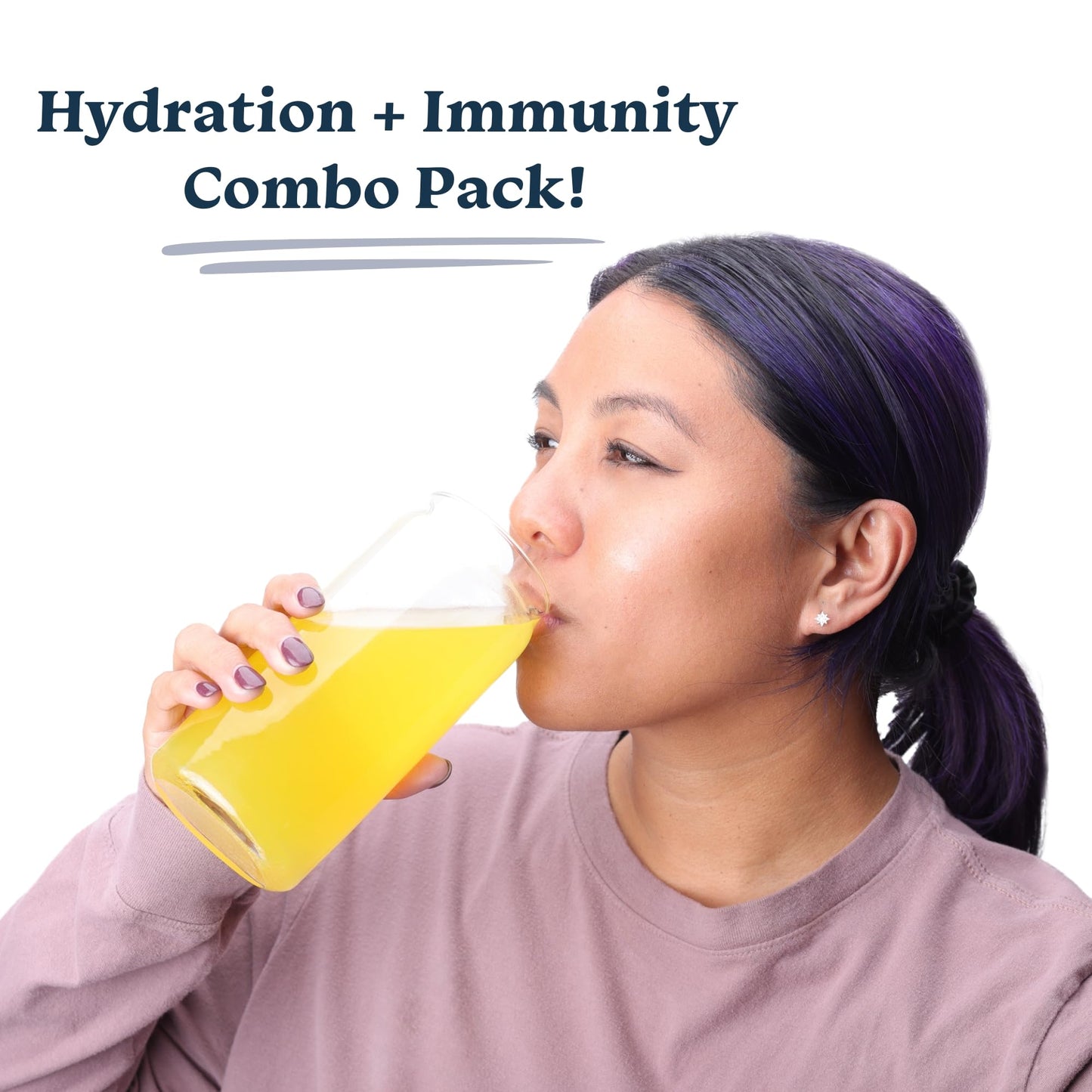 Drinklits Orange Electrolyte Hydration & Lemon Immunity Tablets, 20 Tablets