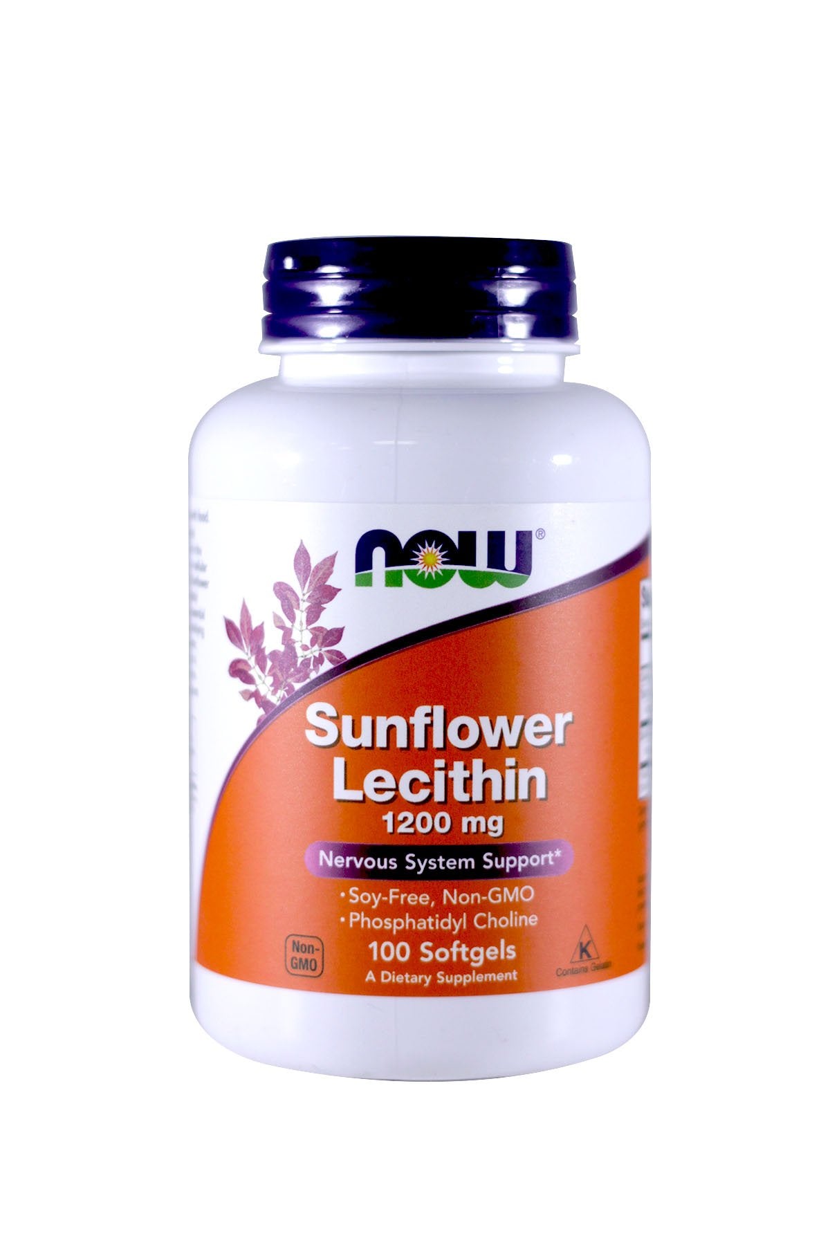 NOW Foods Sunflower Lecithin Softgel 200 Softgels