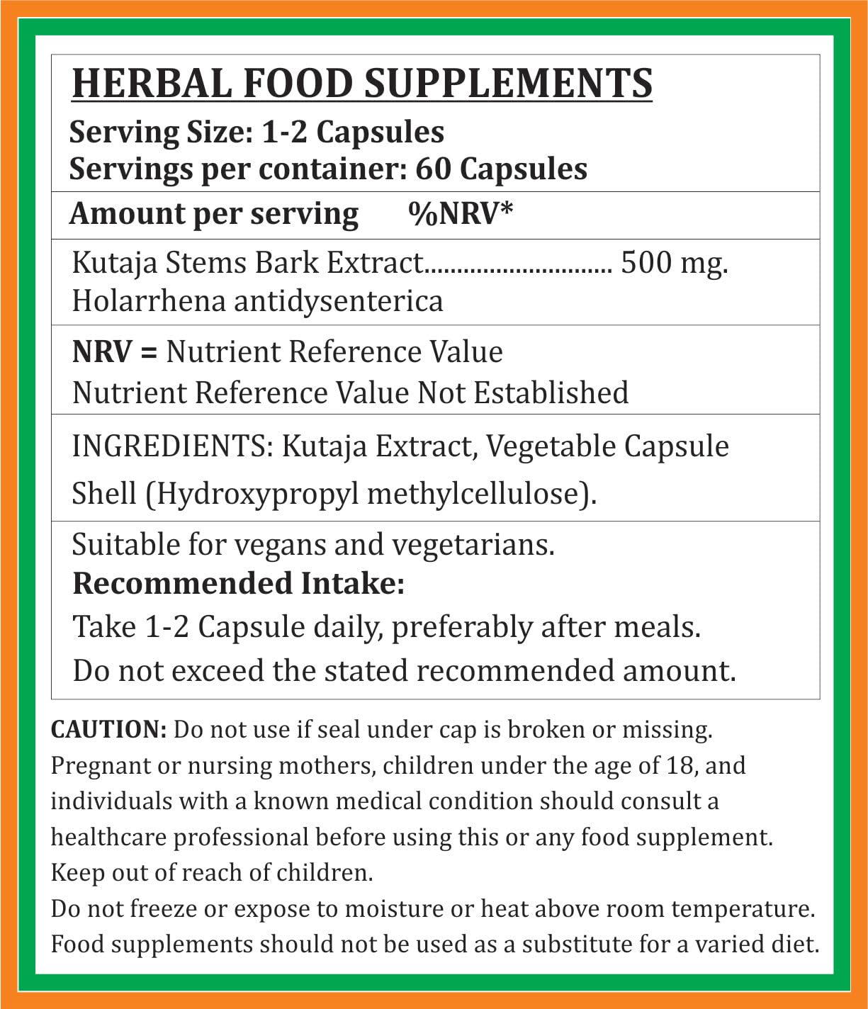 Satya Naturals Kutaja Forte Capsules 500 mg, 60 Capsules