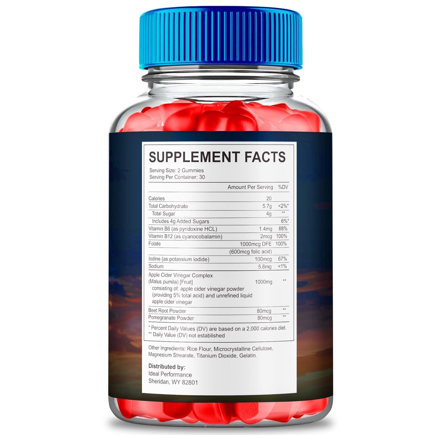 IDEAL PERFORMANCE Storm Hammer Gummy 120 Count