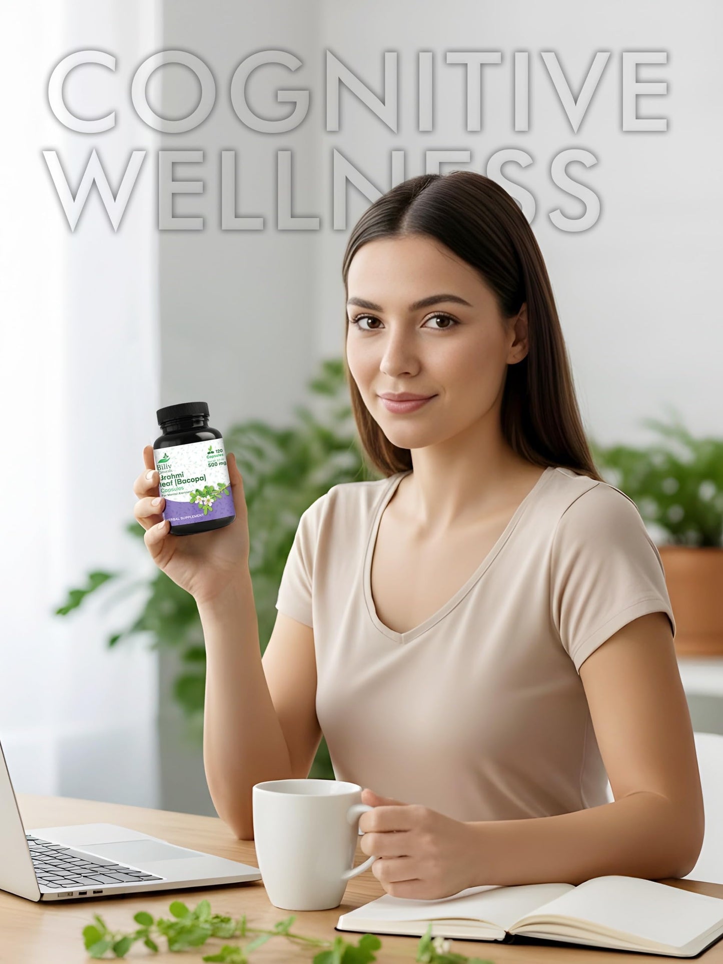 Biliv Naturals Bacopa Monnieri 120 Capsules