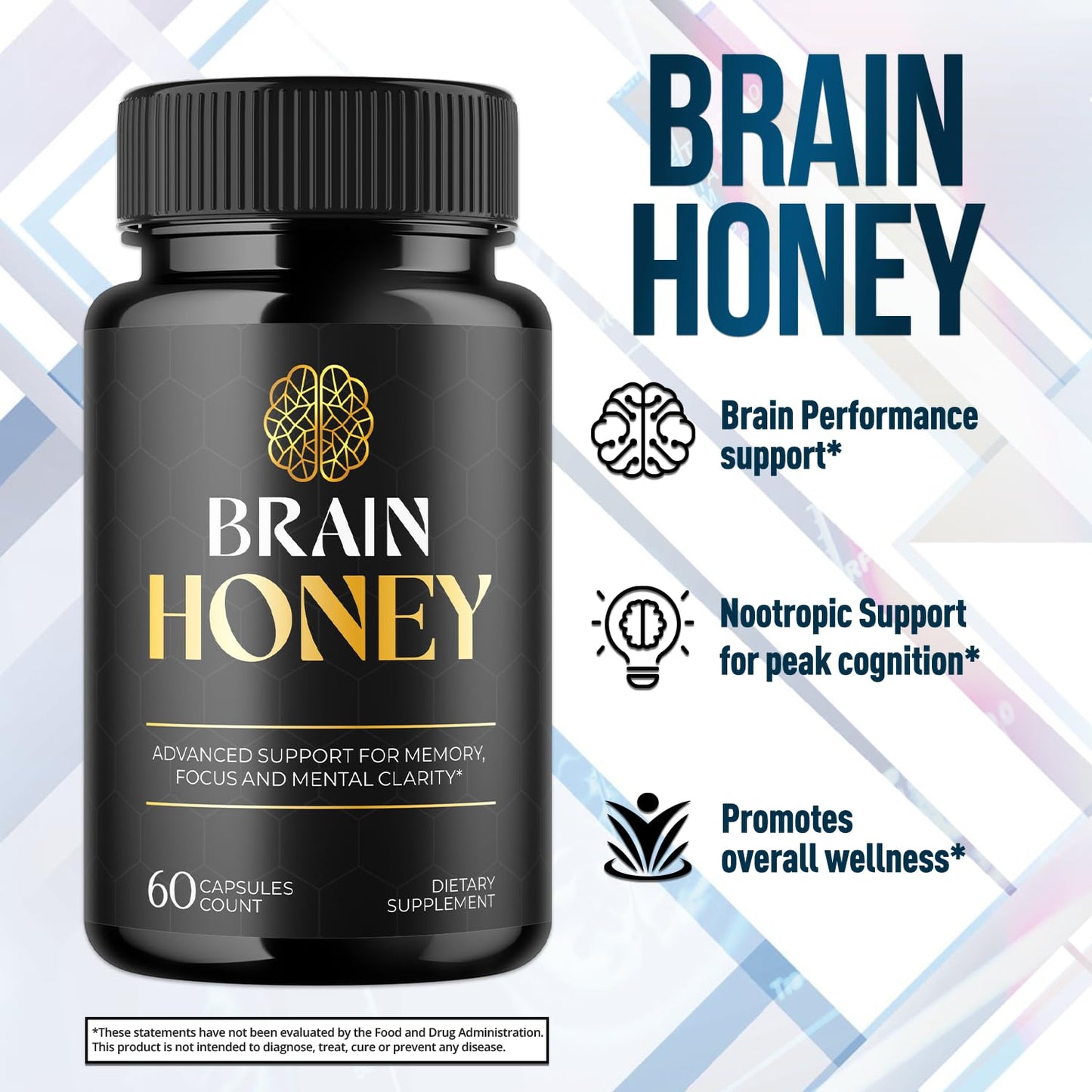 Flex University Brain Honey Capsules 120 Capsules