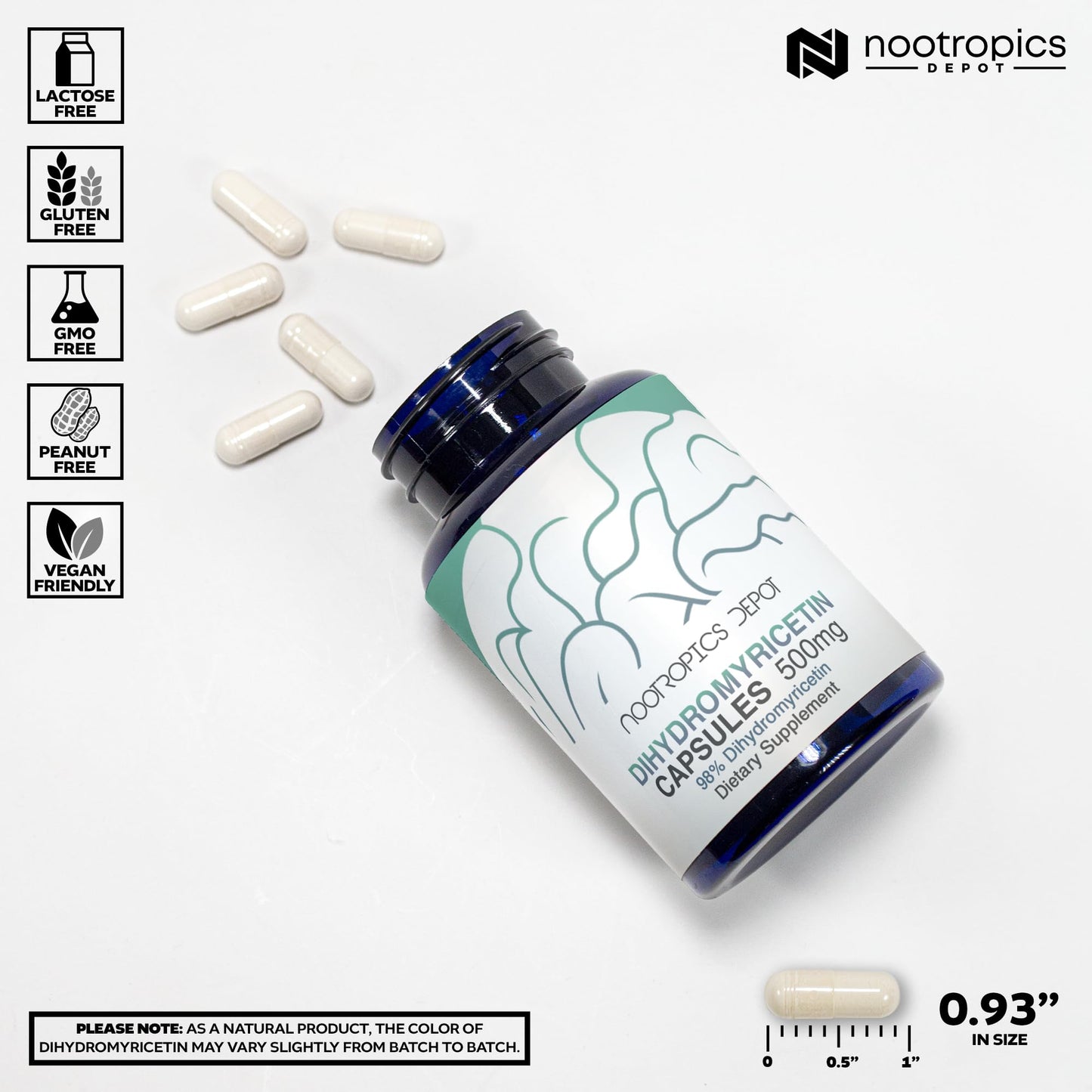 Nootropics Depot Dihydromyricetin (DHM) Capsules 60 Count