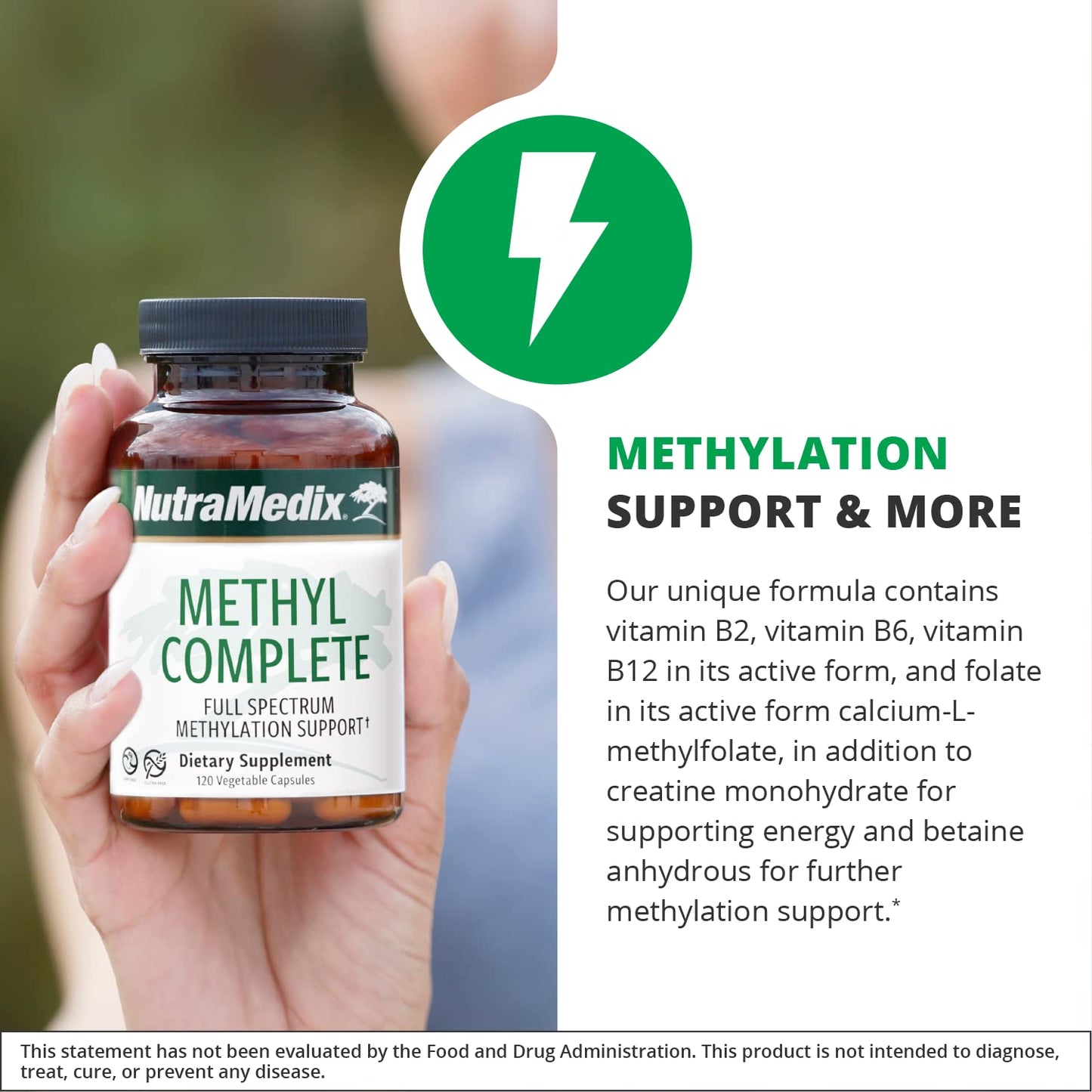 NutraMedix Methyl Complete Capsules 120 Count