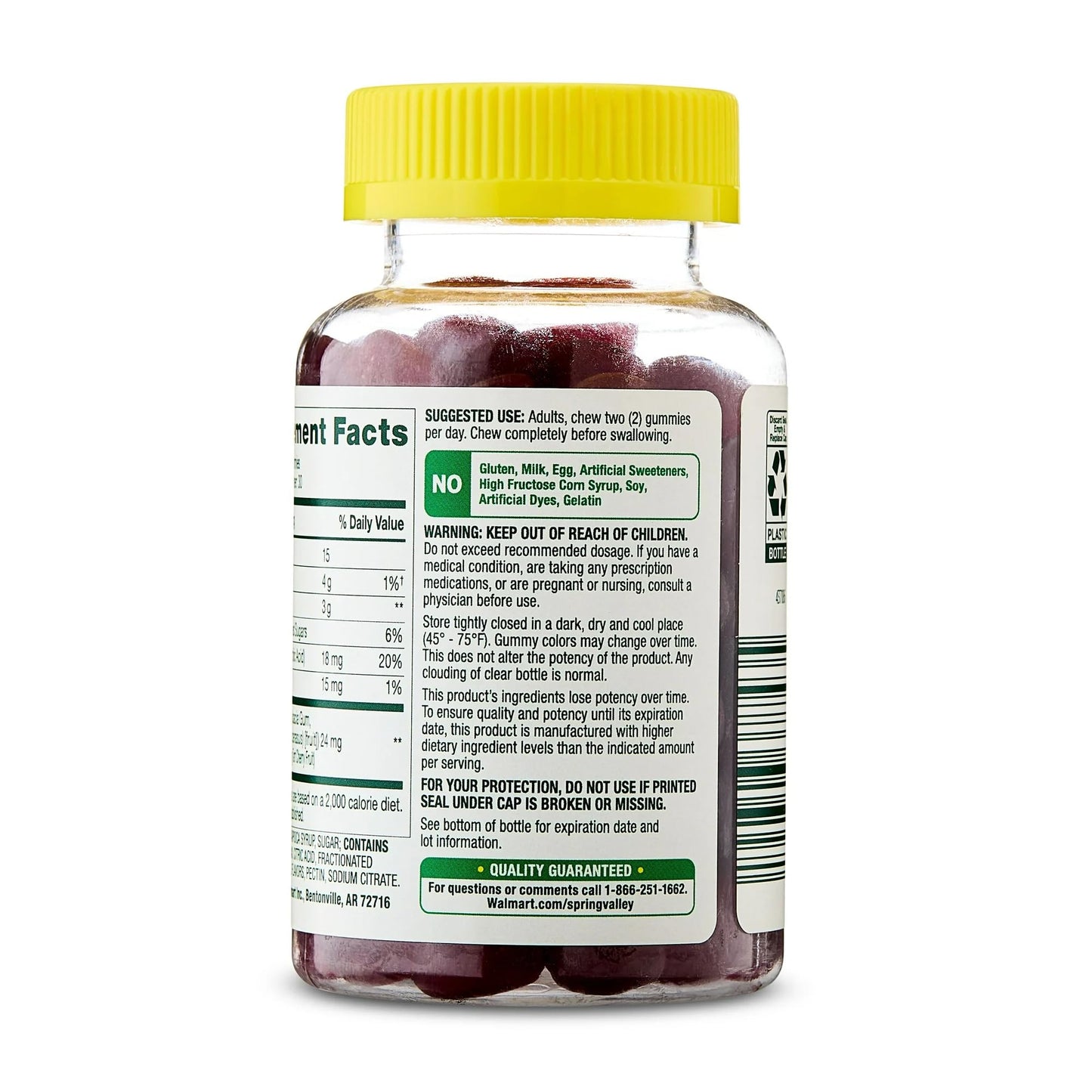 SUREFECT Tart Cherry Gummies Gummy, 60 Count