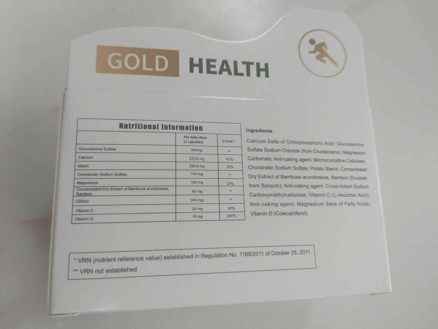 Nichalous Calcitrin Gold Dietary Supplement Mobility Reinforcement 60 Tablets