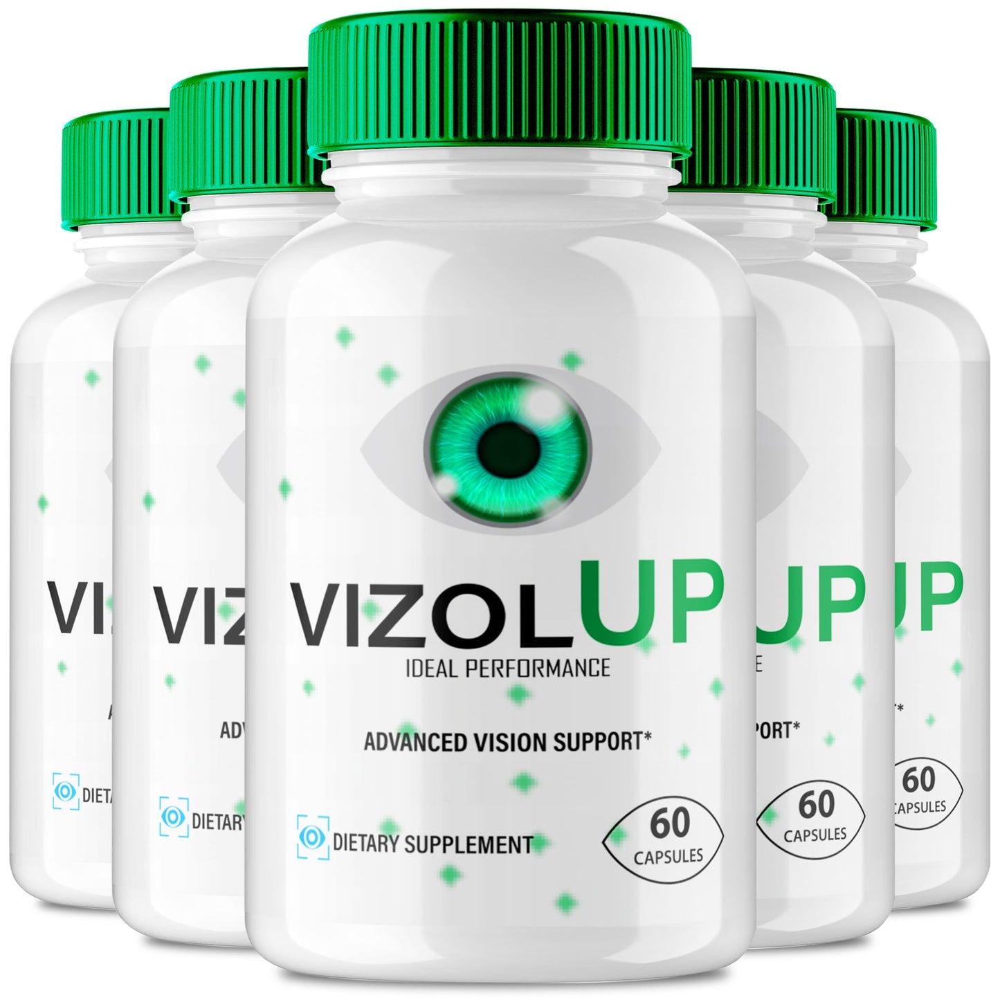IDEAL PERFORMANCE VizolUp Vision Support Capsules, 300 Capsules