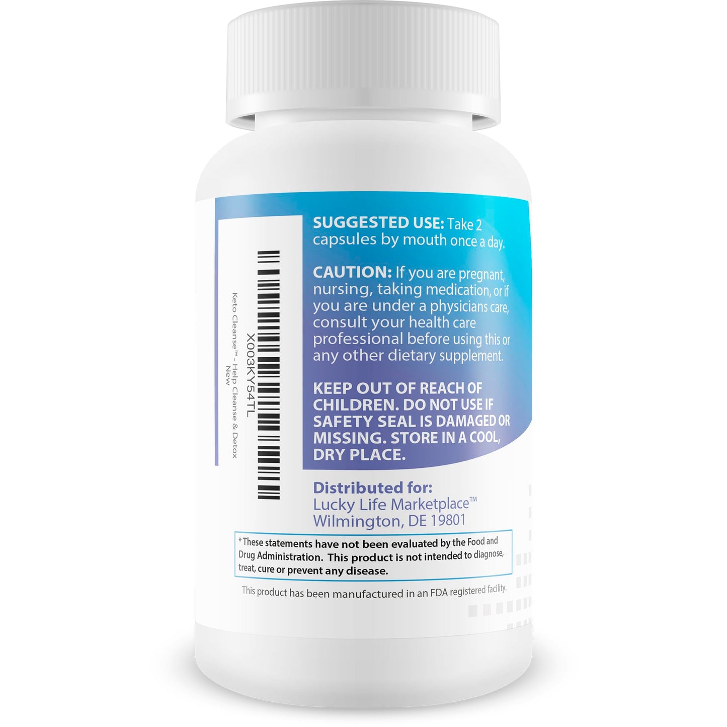Generic Keto Cleanse - Our Best Natural Keto Cleanse Supplement - Support Reduced Inflammation & Bloating - Promote Full Body Cleanse, Liver Cleanse, Colon Cleanse - Aid Energy Levels - Help Cleanse & Detox 1 Capsule