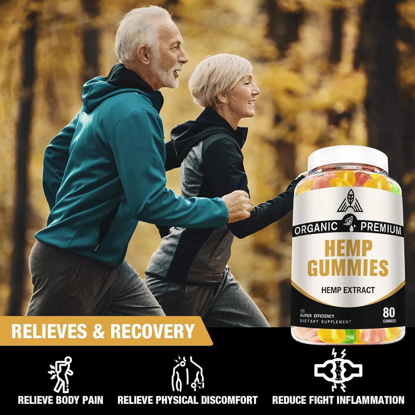 DriRaych Hemp Gummies for Sleep, Pain, Anxiety Relief Extra Strength High Potency, 160 Gummies