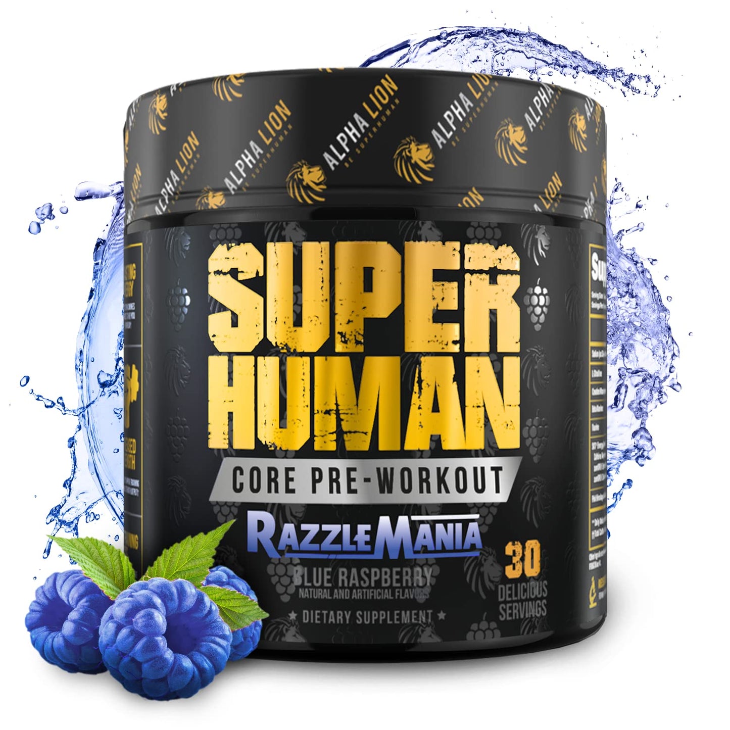 ALPHA LION Core Pre Workout with Creatine Powder, 30 Servings