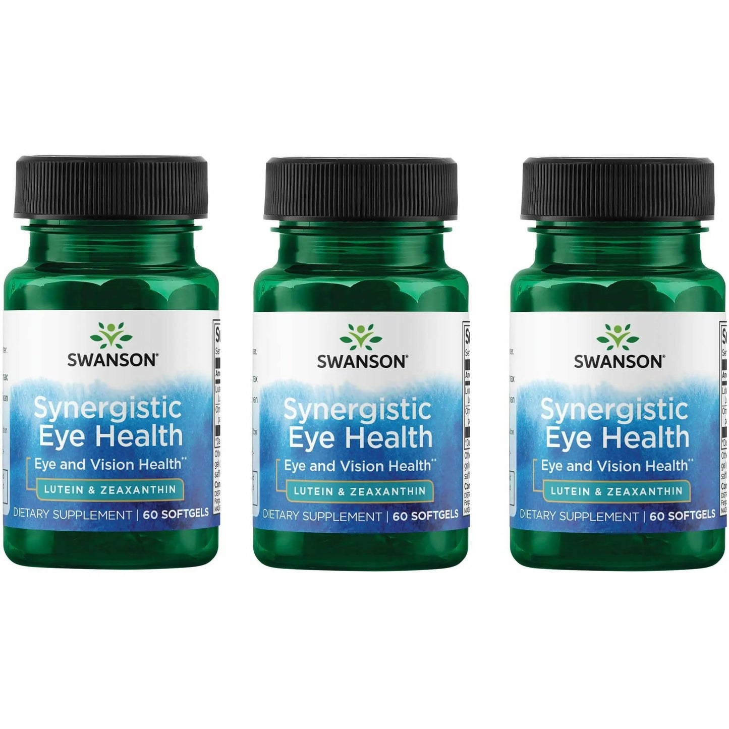 Swanson Lutein & Zeaxanthin Synergistic Eye Health Vision Retina Macula Supplement Softgels 180