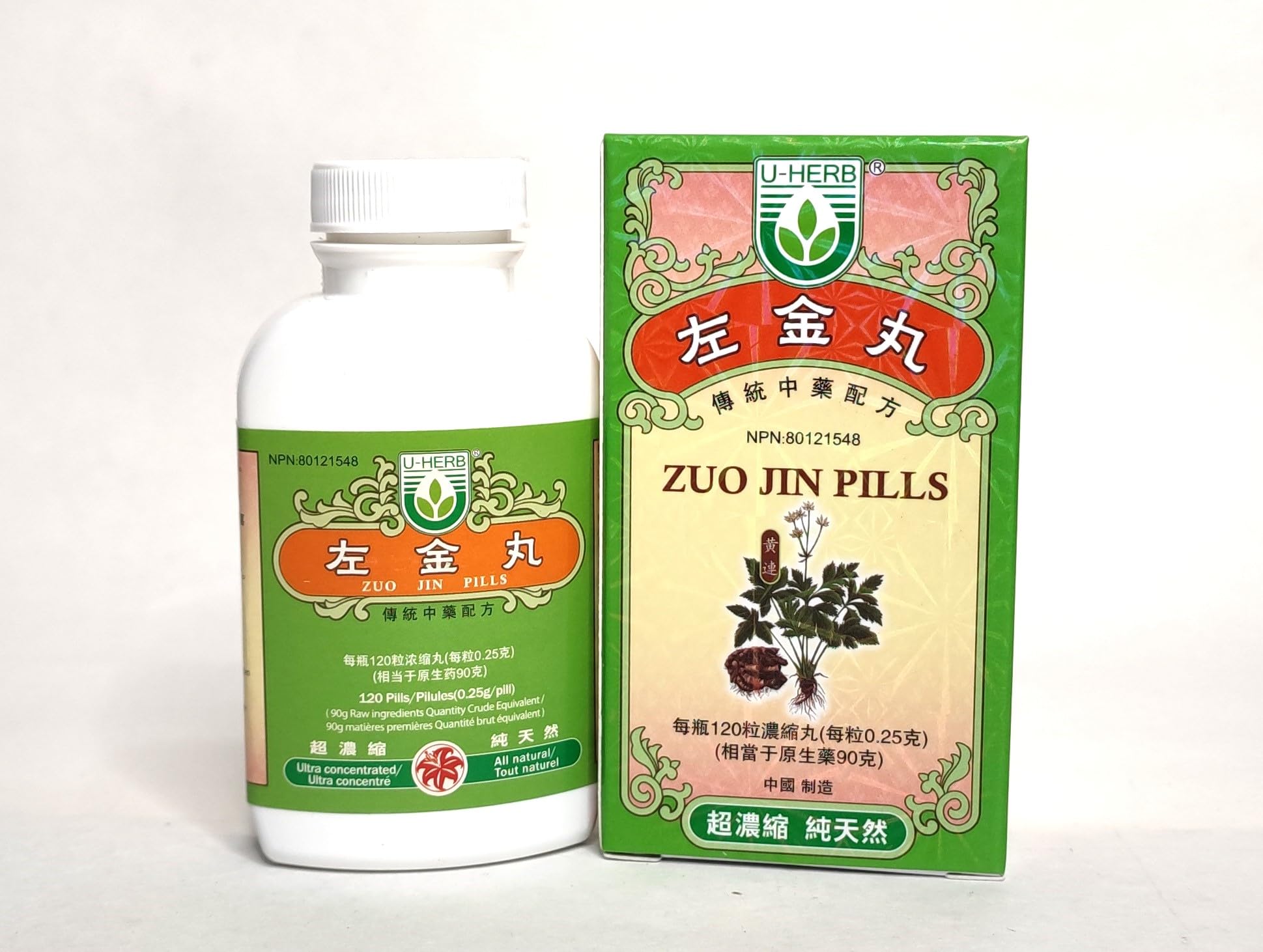 Y2X Zuo Jin Wan Caplets 120