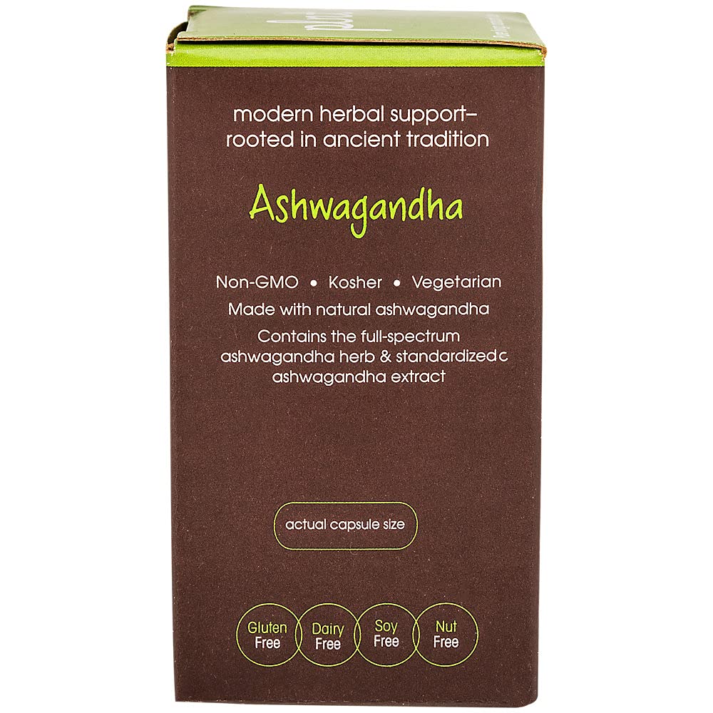 plnt Ashwagandha 380mg per Serving Capsule, 90 Count