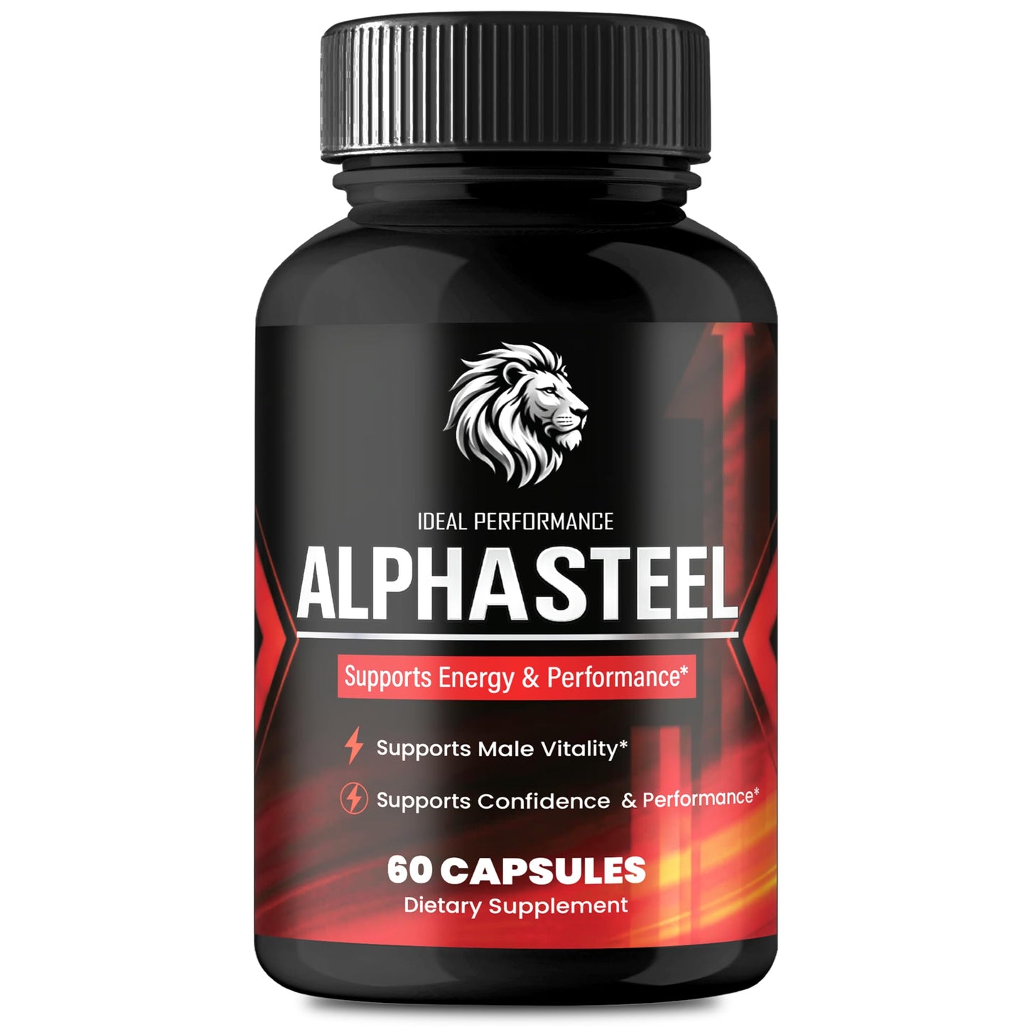 IDEAL PERFORMANCE AlphaSteel Capsules 60 Capsules