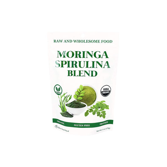 Chérie Sweet Heart Organic Moringa & Spirulina Superfood Blend Powder 6 oz