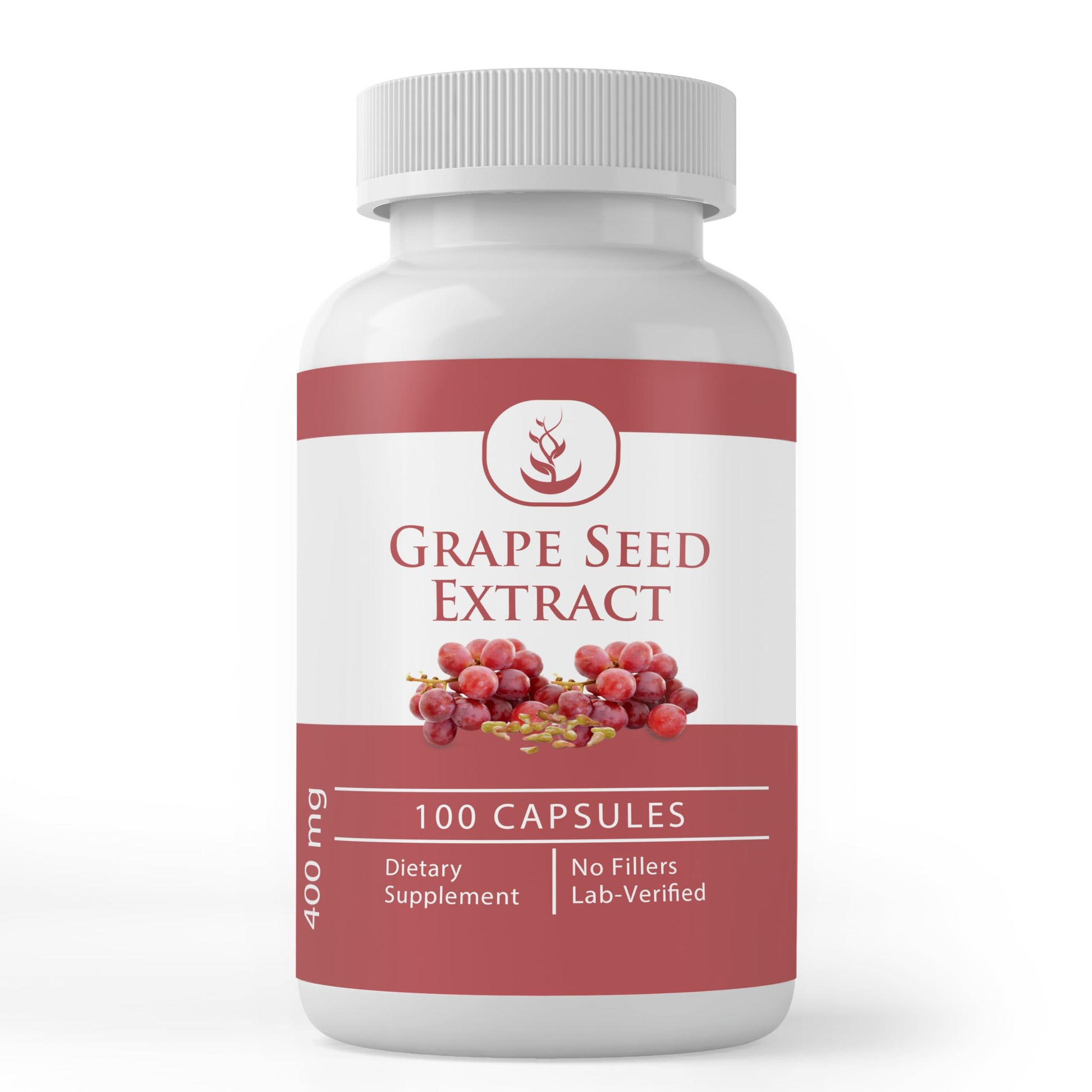 PURE ORIGINAL INGREDIENTS Grape Seed Extract Capsules 100
