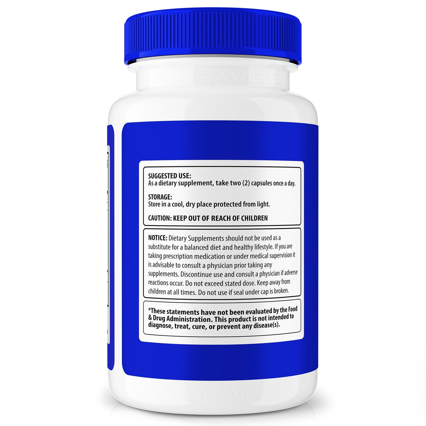NutraVibe Focus Max Capsules, 60 Count