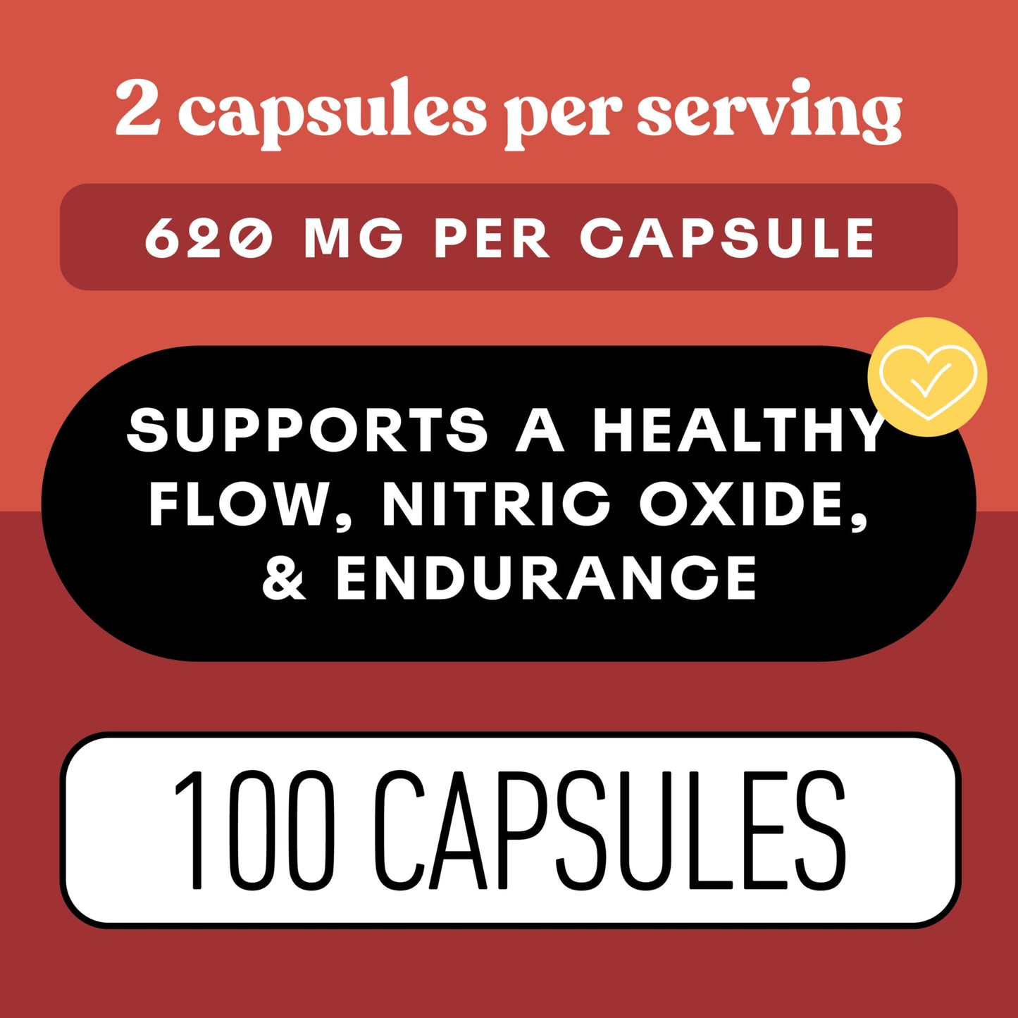 Complete Natural Products Organic Beet Root Capsules 620mg, 100 Capsules