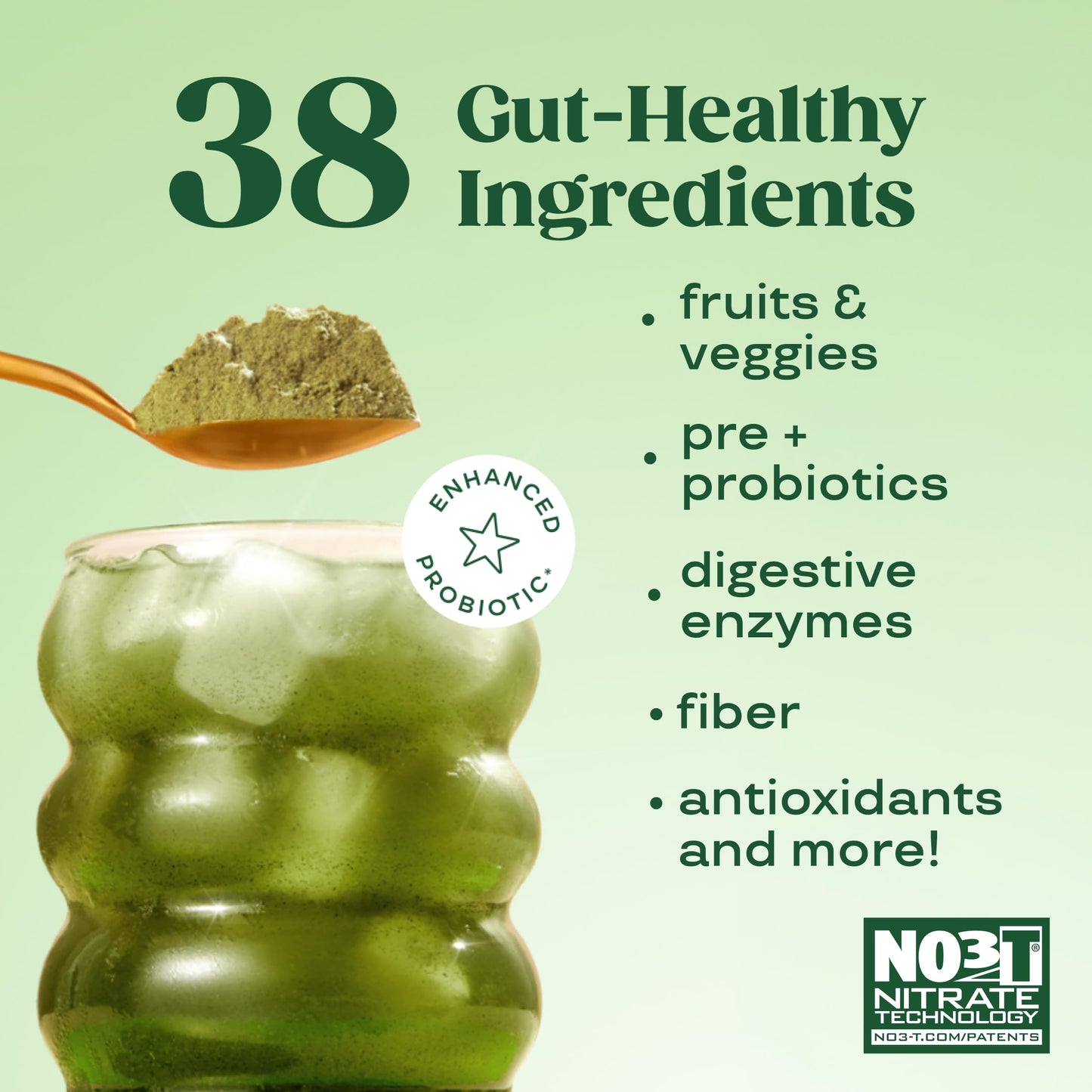 Bloom Nutrition Superfood Greens Powder 14.5