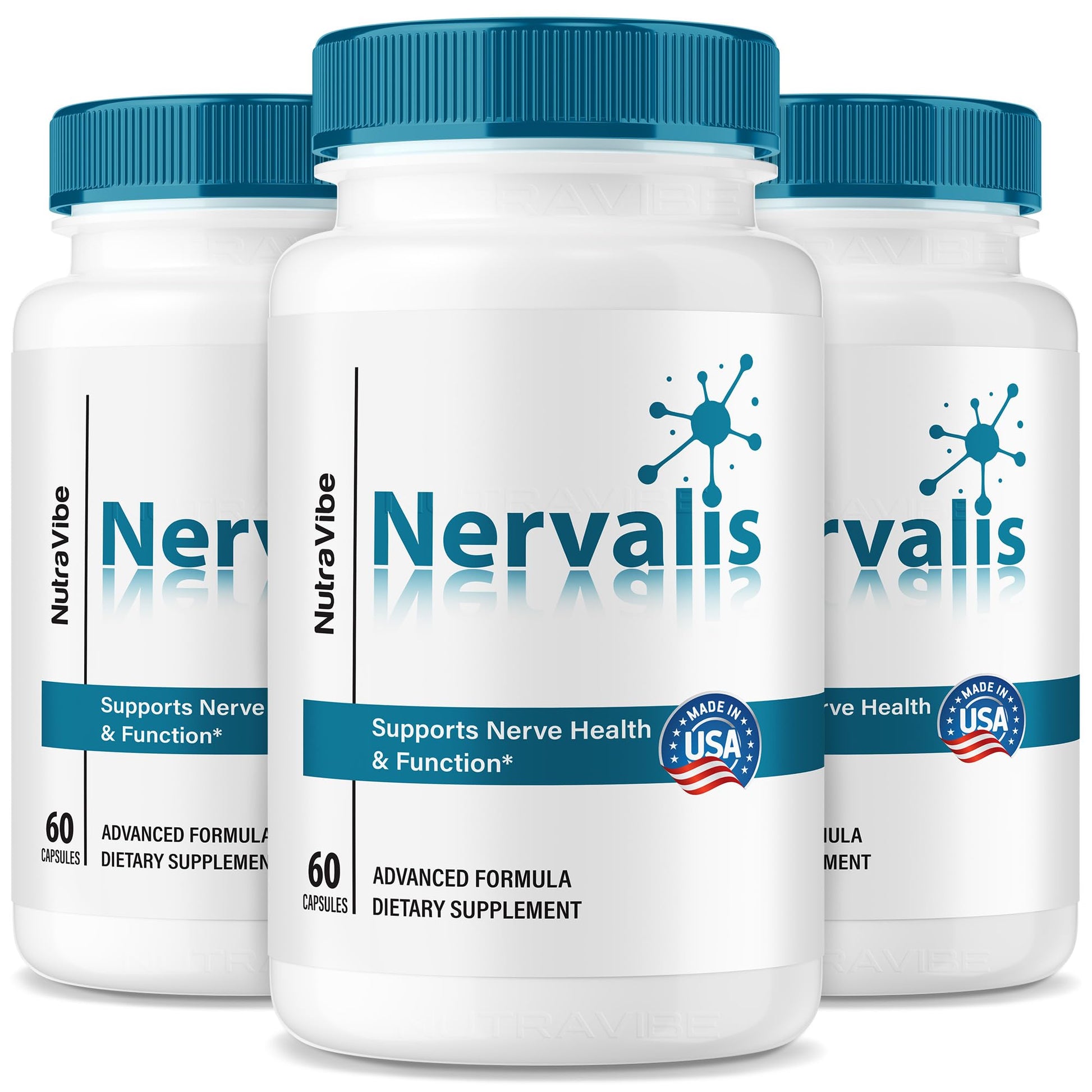 NutraVibe Nervalis Capsule 180 Count