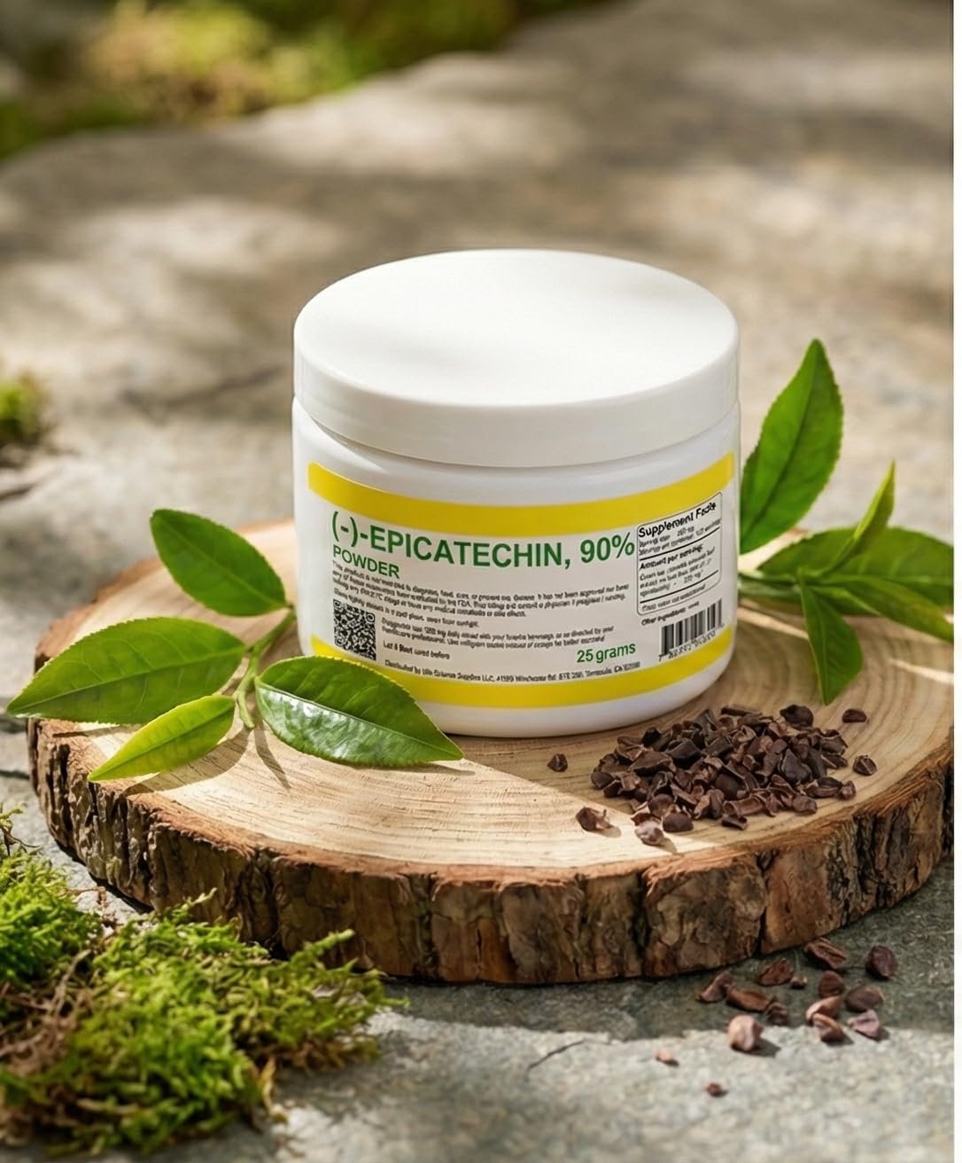 Albochemicals Epicatechin 90% Powder, 0.9 oz