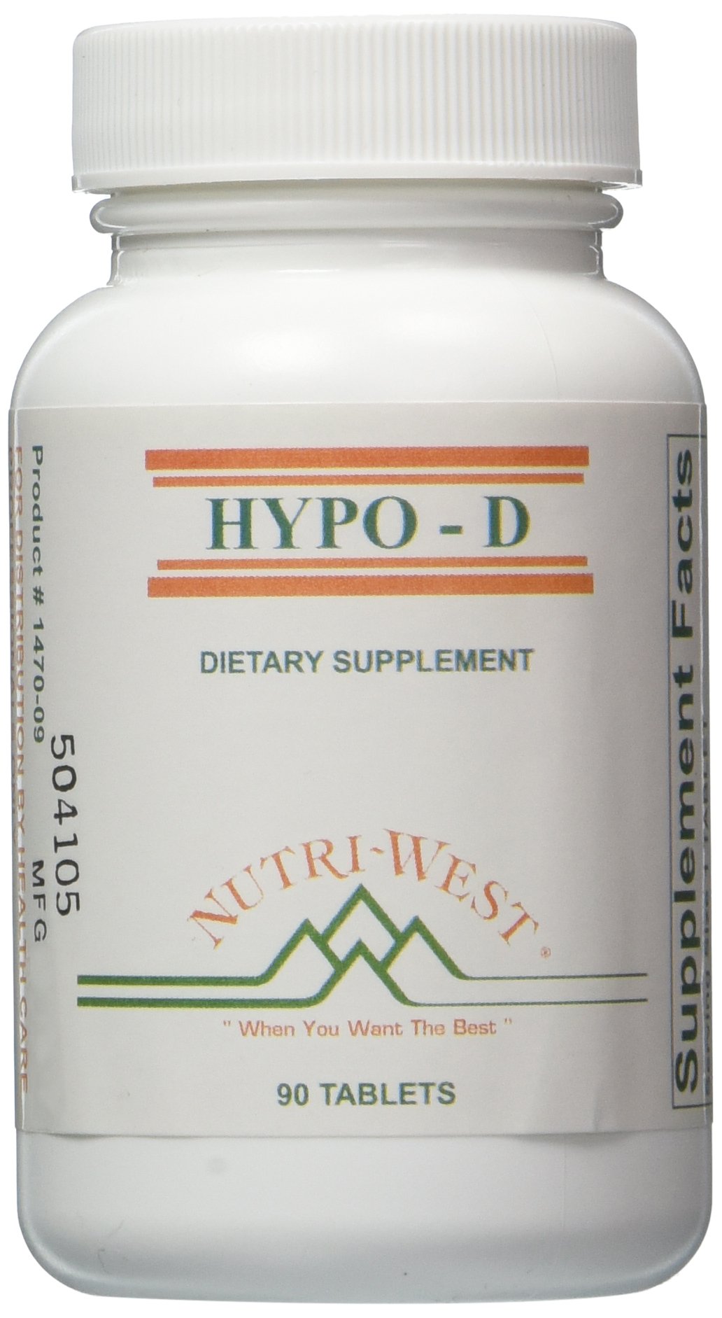 Nutri-West Hypo-D 90 Capsules