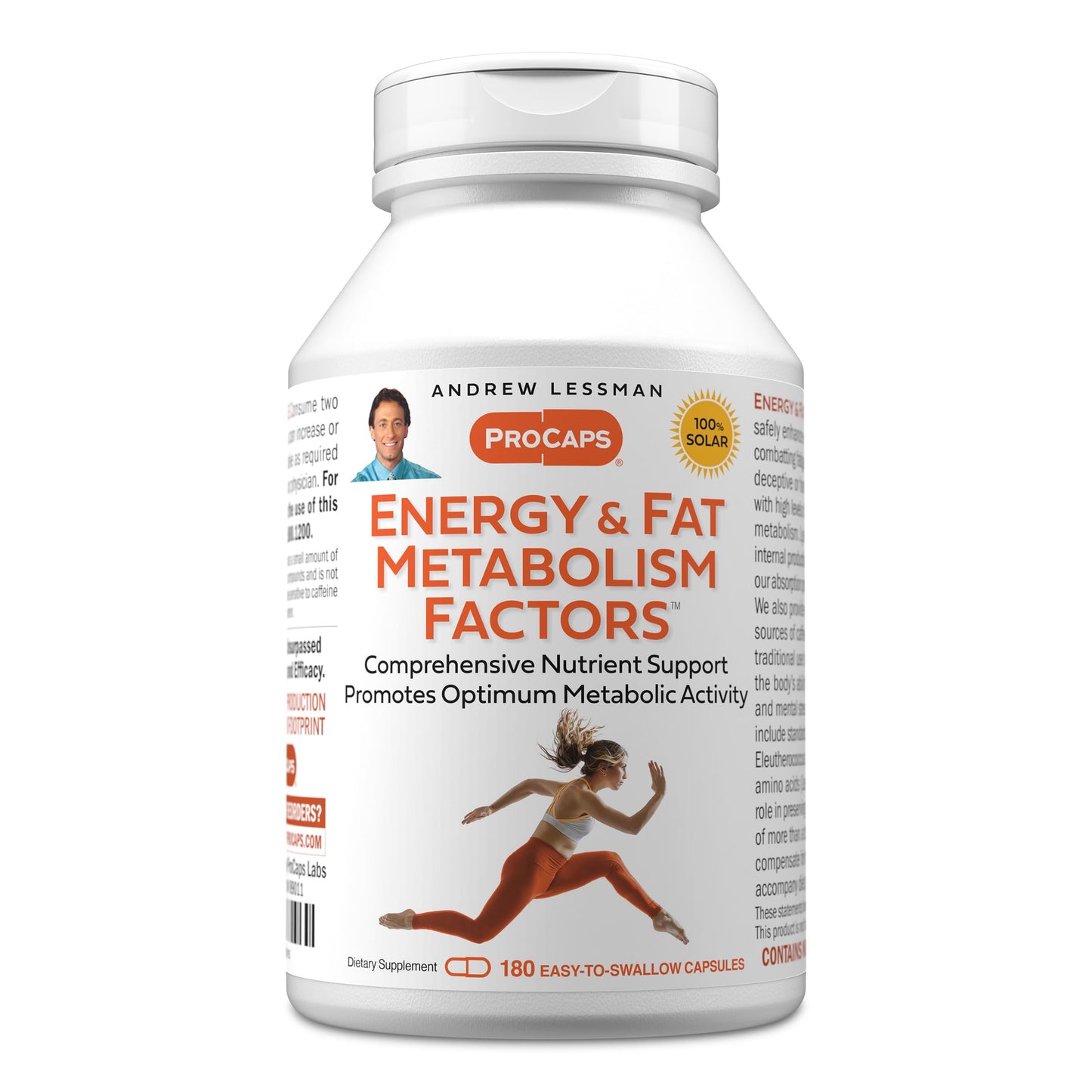 ANDREW LESSMAN Energy and Fat Metabolism Factors Capsules, 180