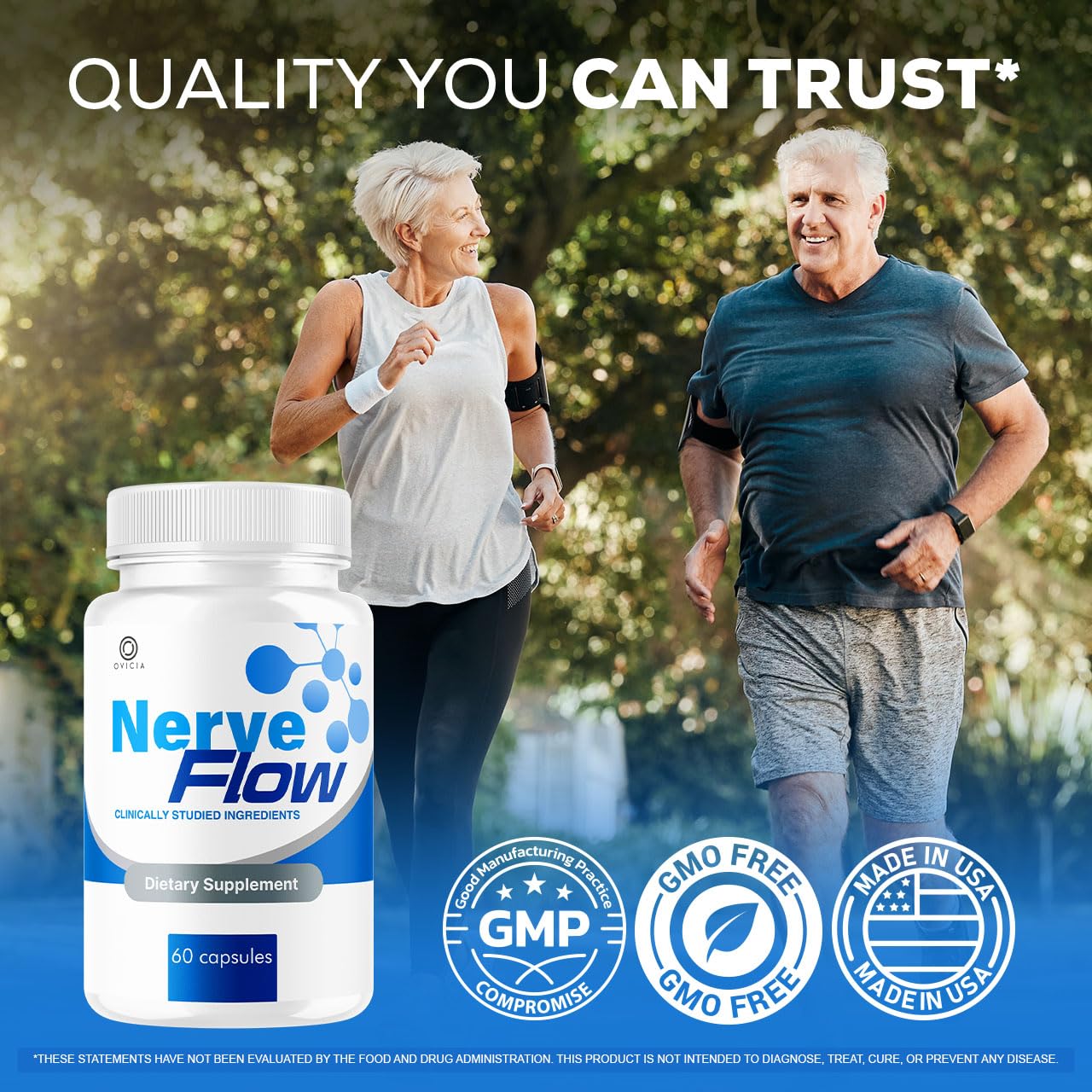 OVICIA Nerve Flow Capsules 180 Capsules