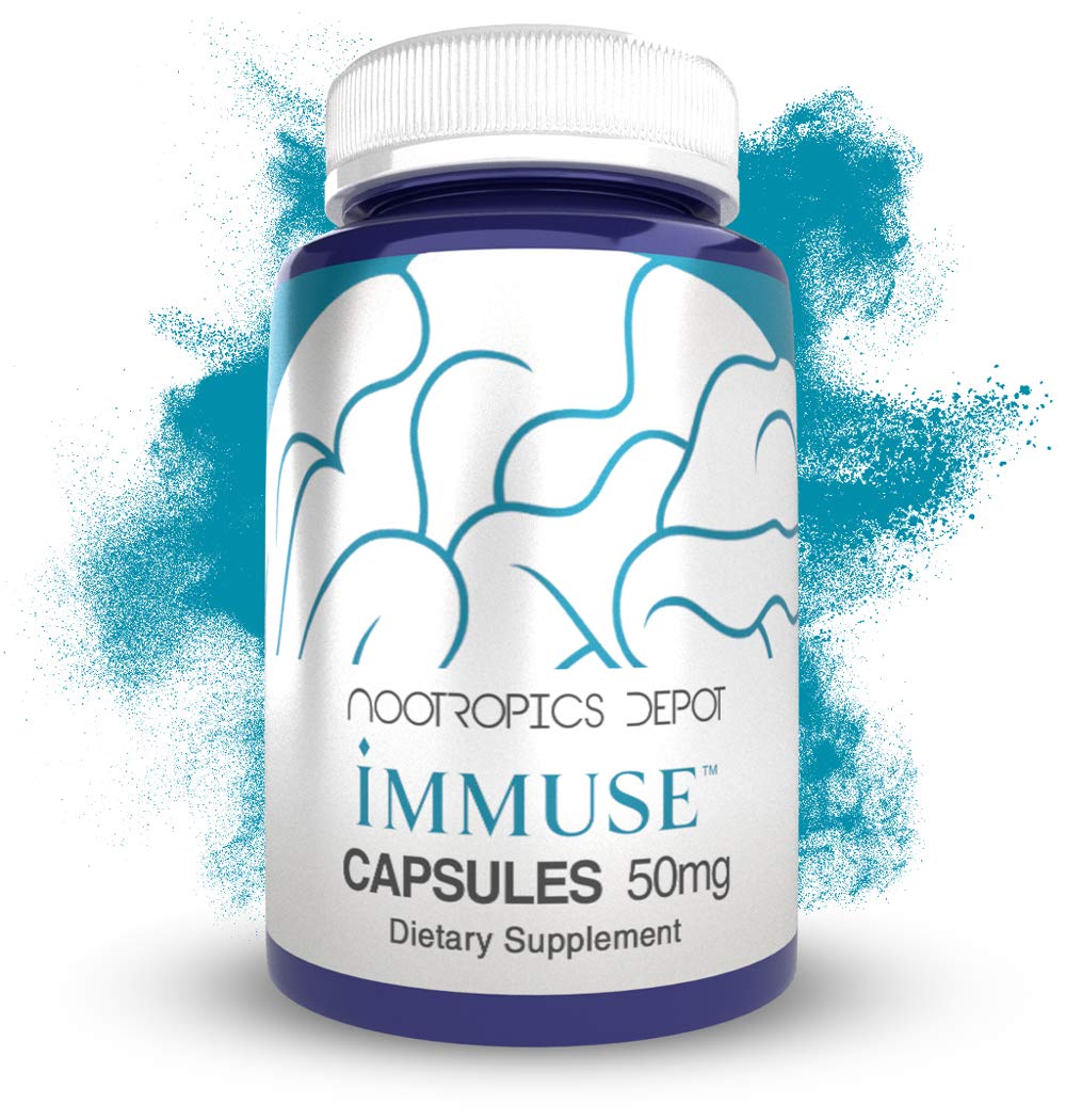 Nootropics Depot Immuse Capsules, 30 Count