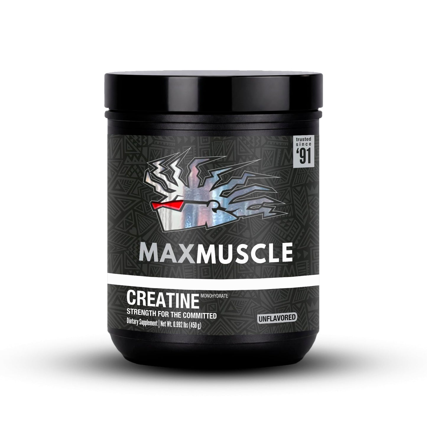 Max Muscle Ultra Pure Creatine Monohydrate Powder 5000 mg, 8.8 Oz
