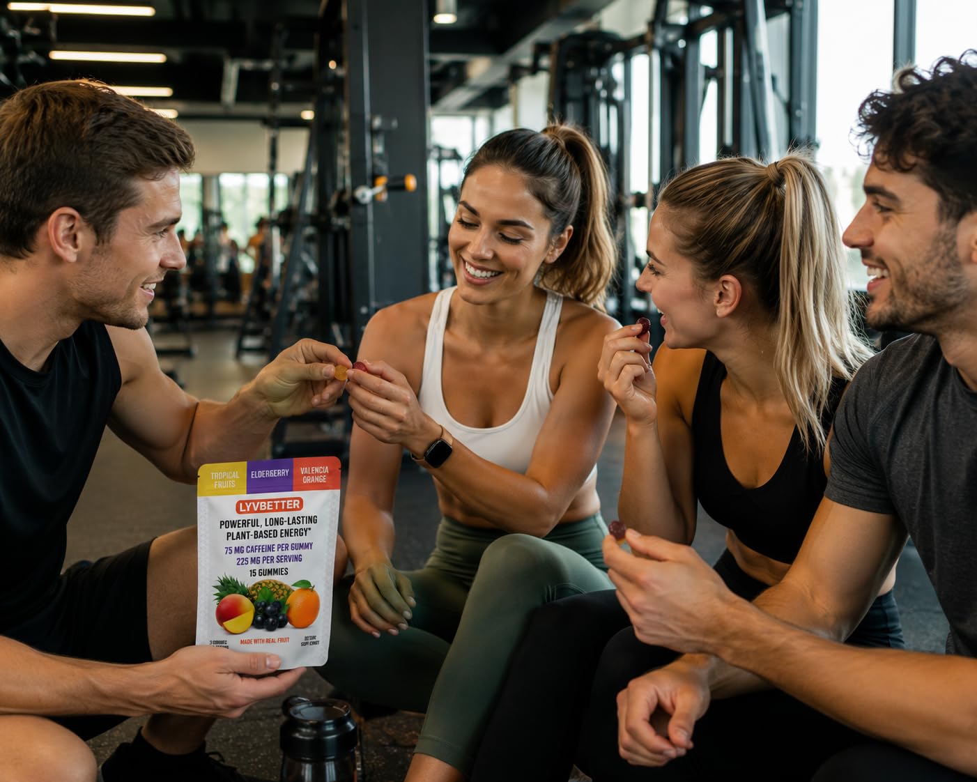 Lyvbetter Energy Gummies, 15 Gummies