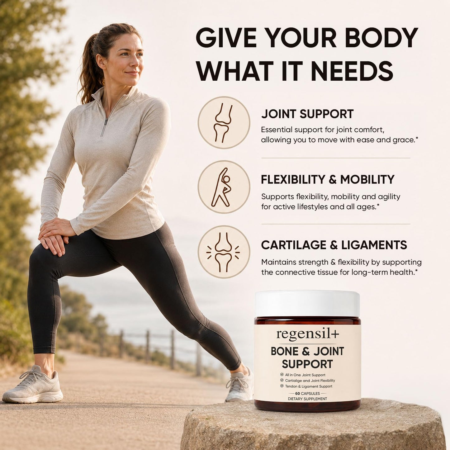 REGENSIL Triple Action Joint Support, 60 Capsules