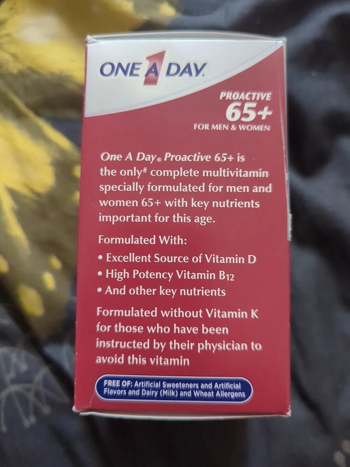 ONE A DAY Proactive 65+ Multivitamins Tablet, 150 Tablets