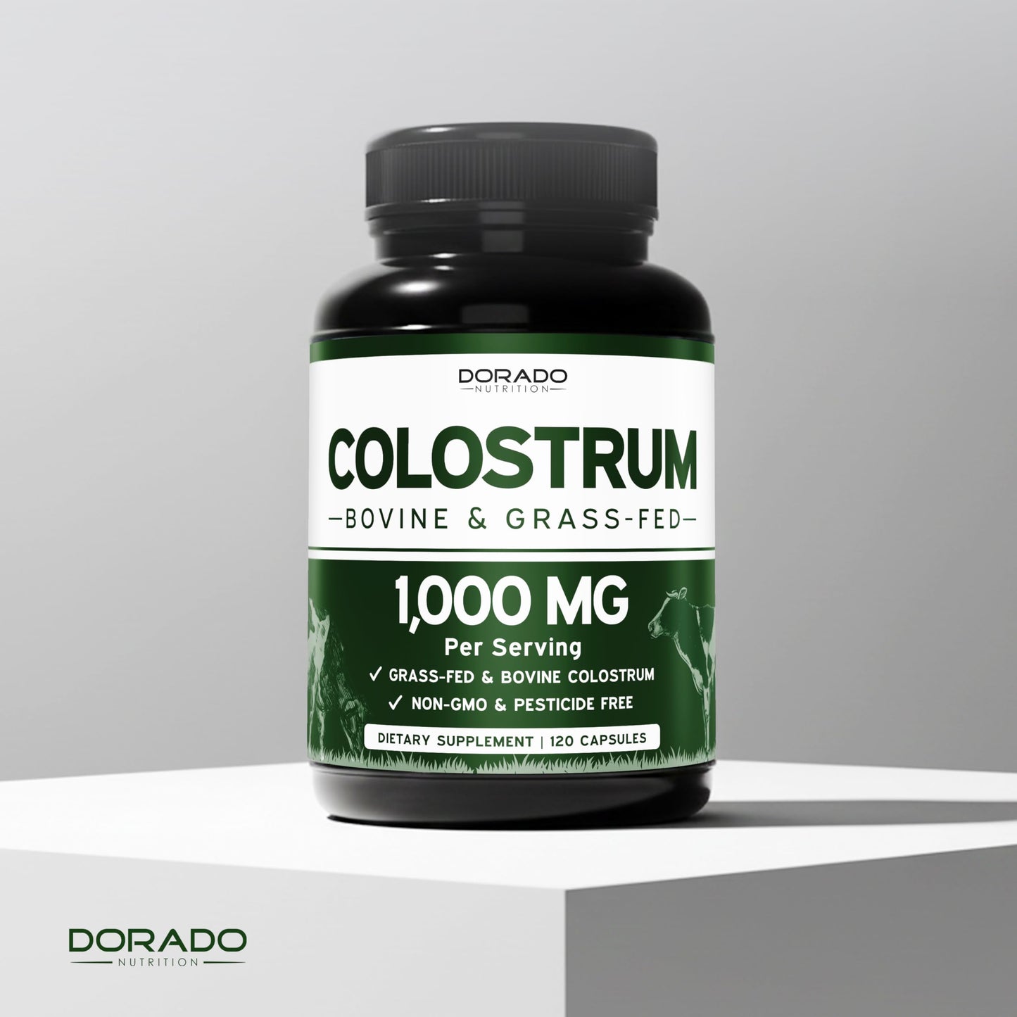 DORADO NUTRITION Colostrum Supplement Capsules 120 Count