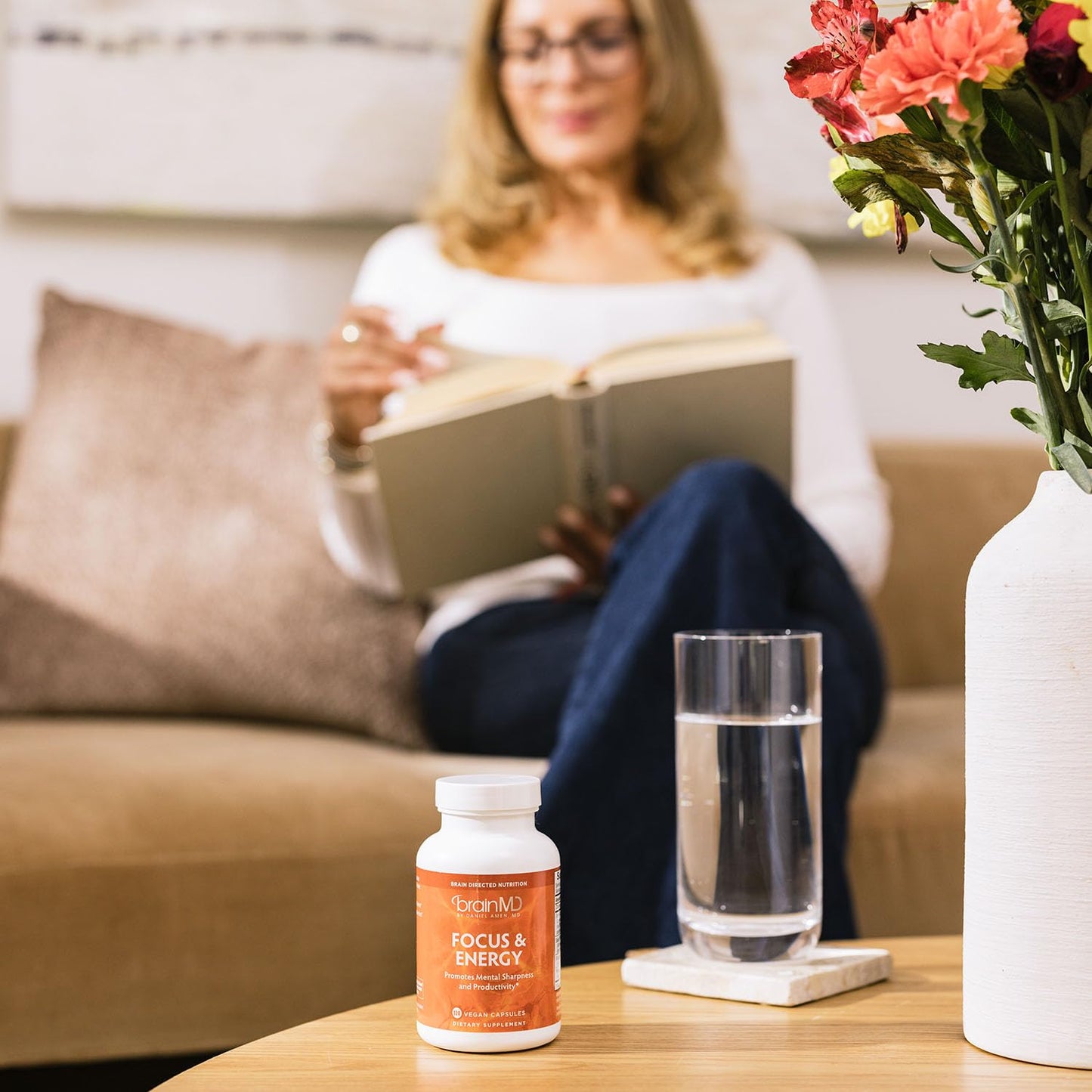 BRAINMD Dr Amen Focus & Energy 240 Capsules