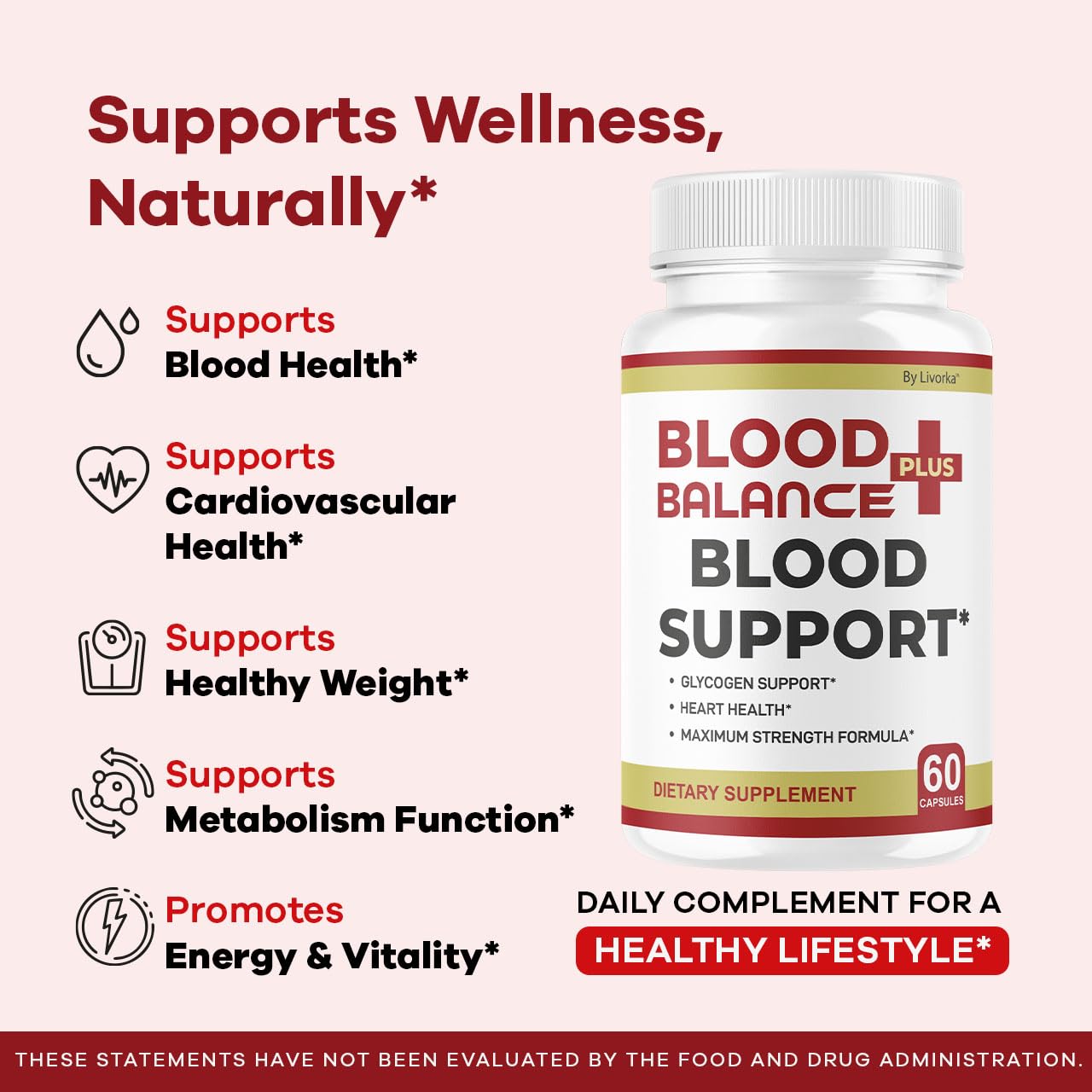 LIVORKA BloodBalance Plus Capsules, 120 Capsules