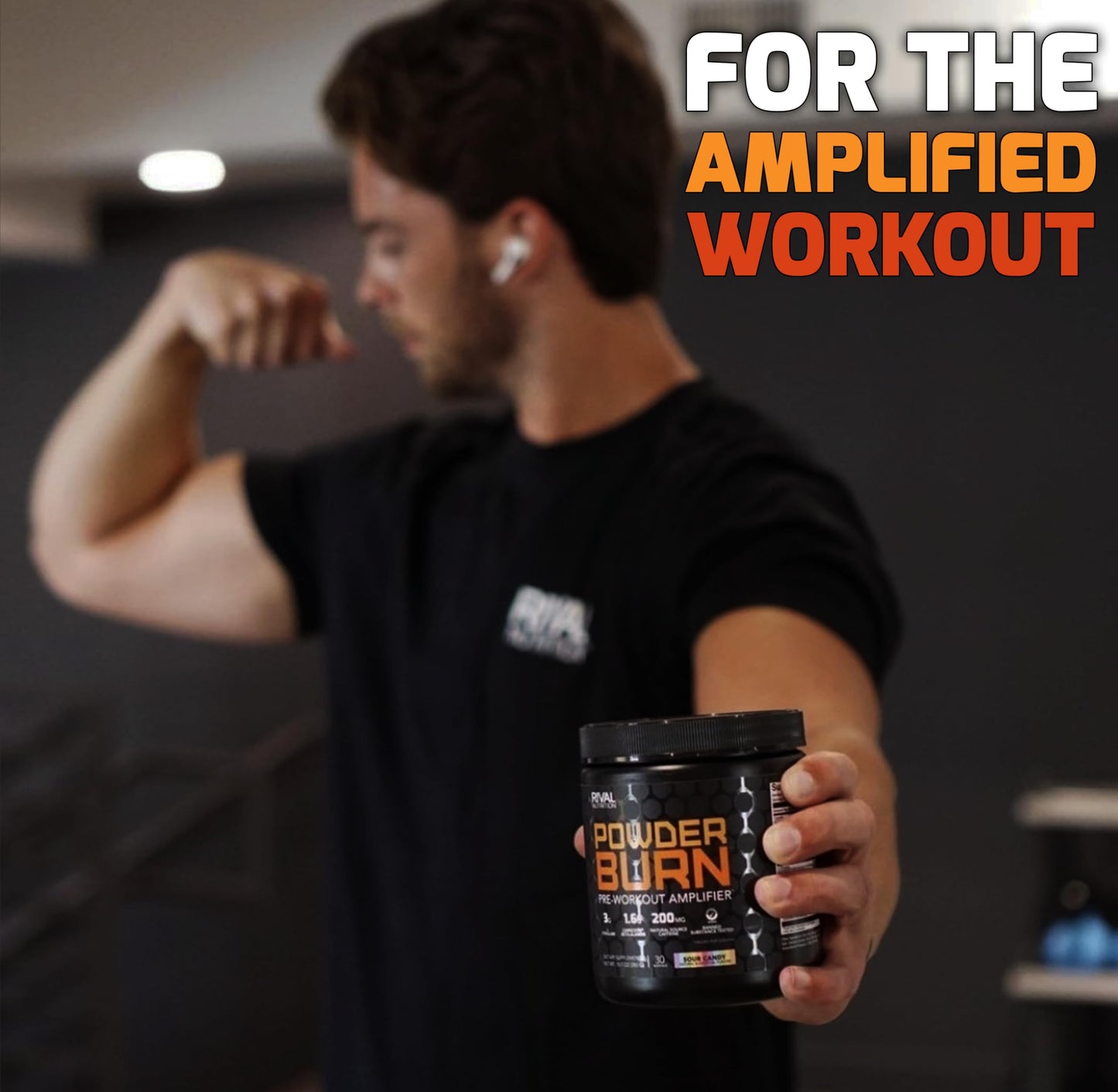 Rival Nutrition Burn Pre-Workout Powder, 26.45 oz