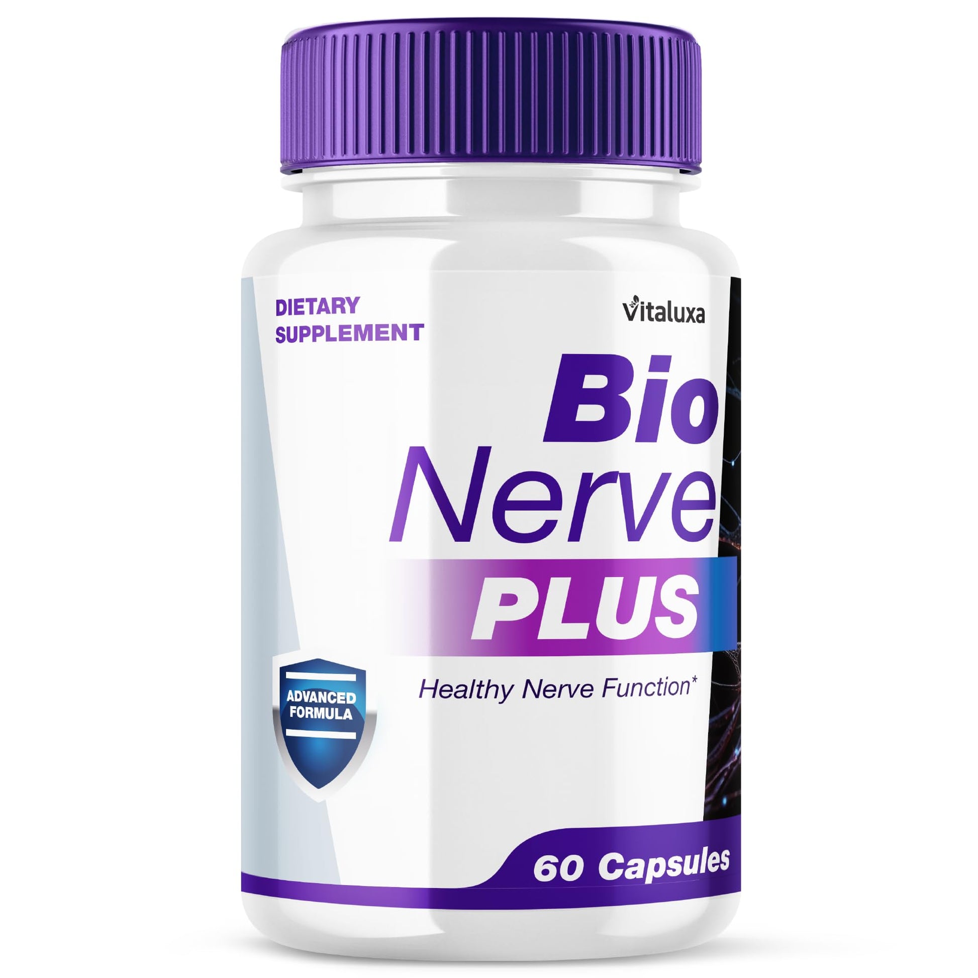 Vitaluxa Bio Nerve Plus Capsules 60 Count