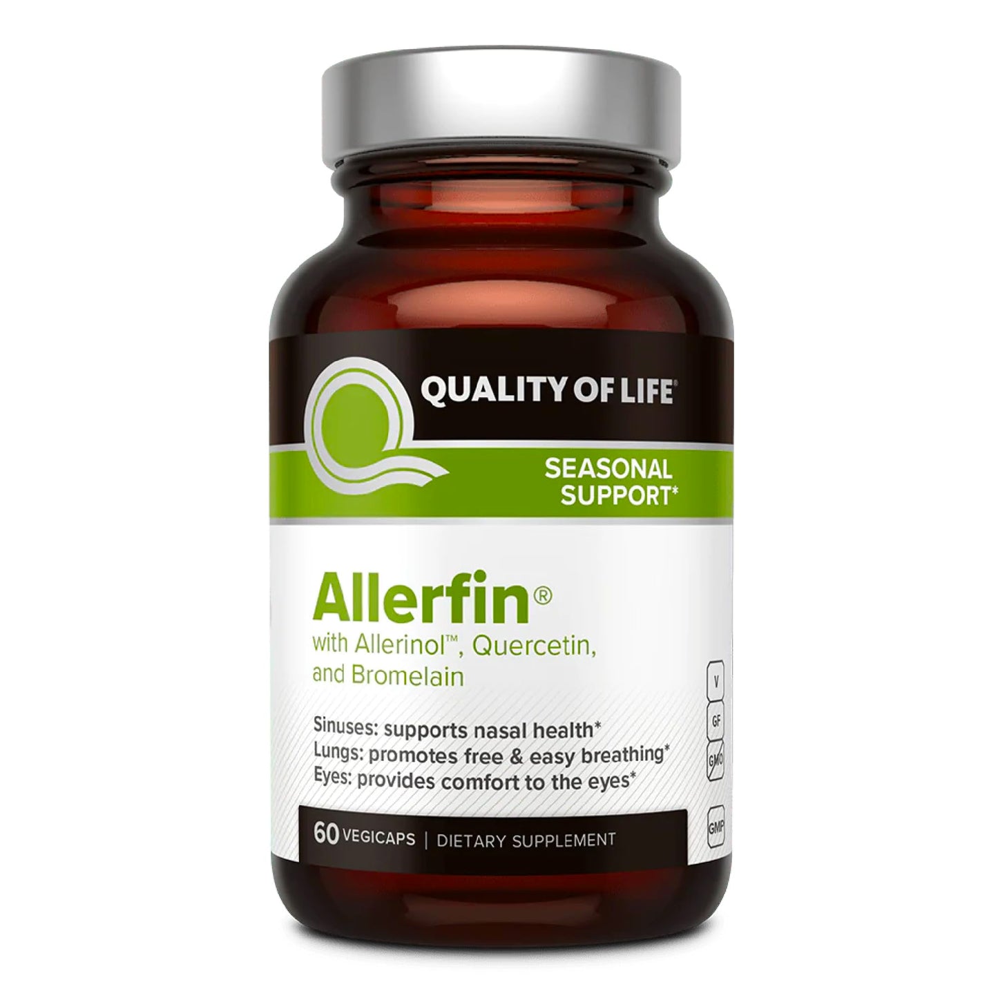 Quality of Life Premium Sinus Relief Supplement, 60 Capsules