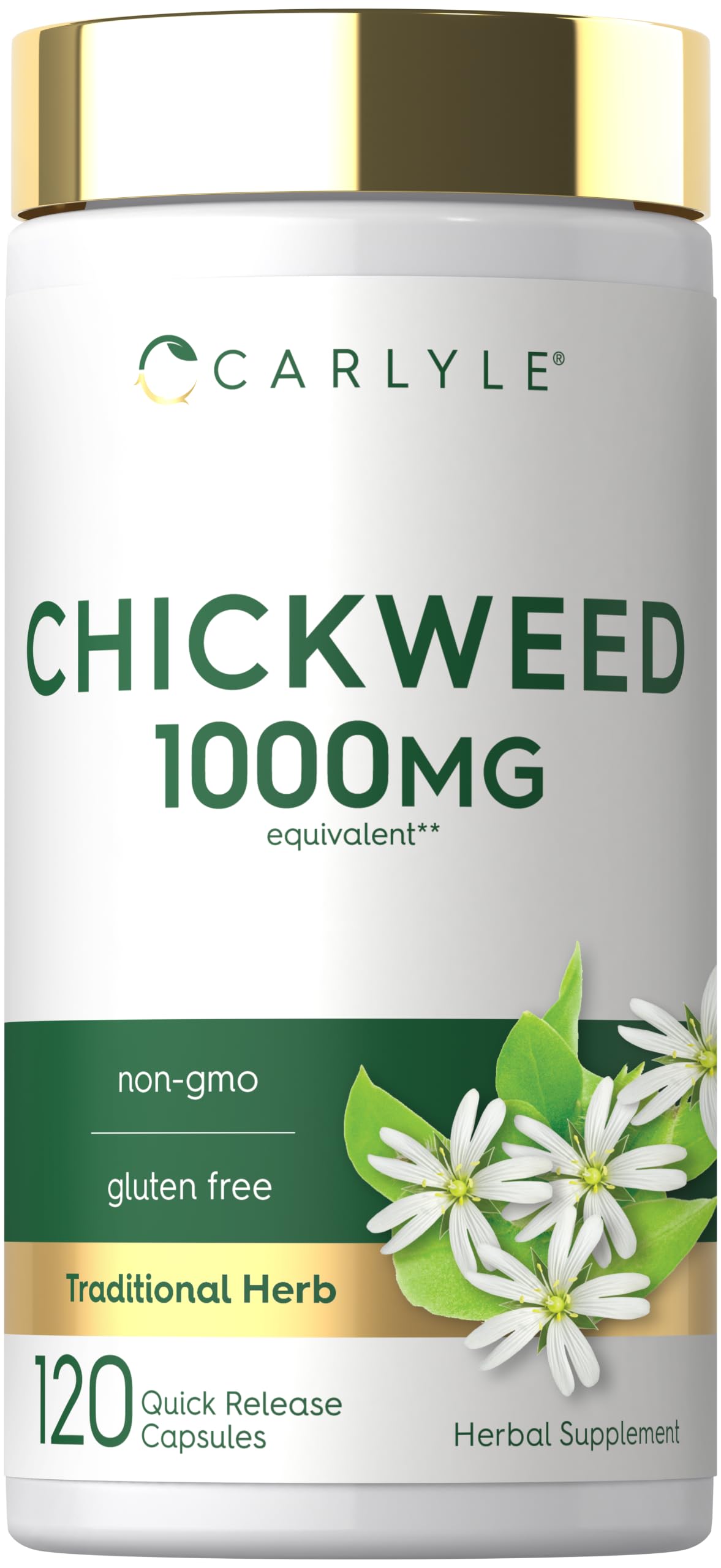 Carlyle Chickweed Supplement Capsule 120 Capsules
