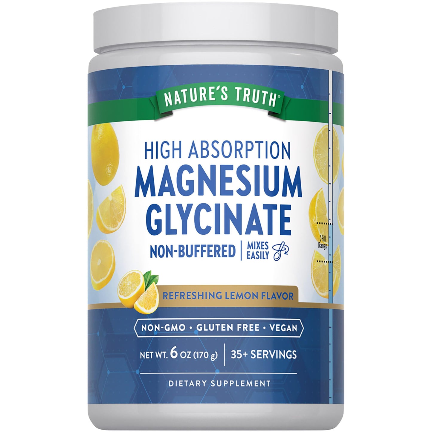 Nature's Truth Magnesium Glycinate Powder 6 oz