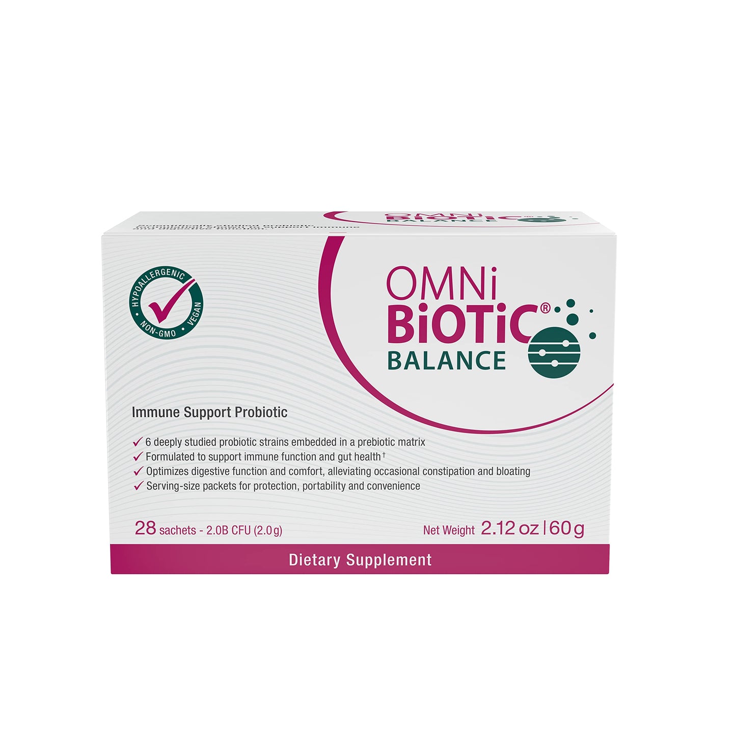 OMNi BiOTiC Balance Probiotic Immune Support Powder 2.2 Ounce