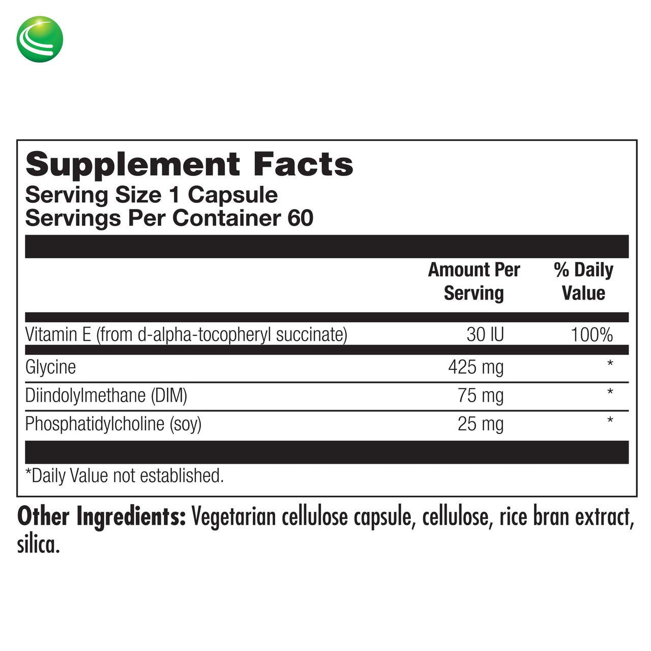 Nutra BioGenesis DIM Balance Capsules 60