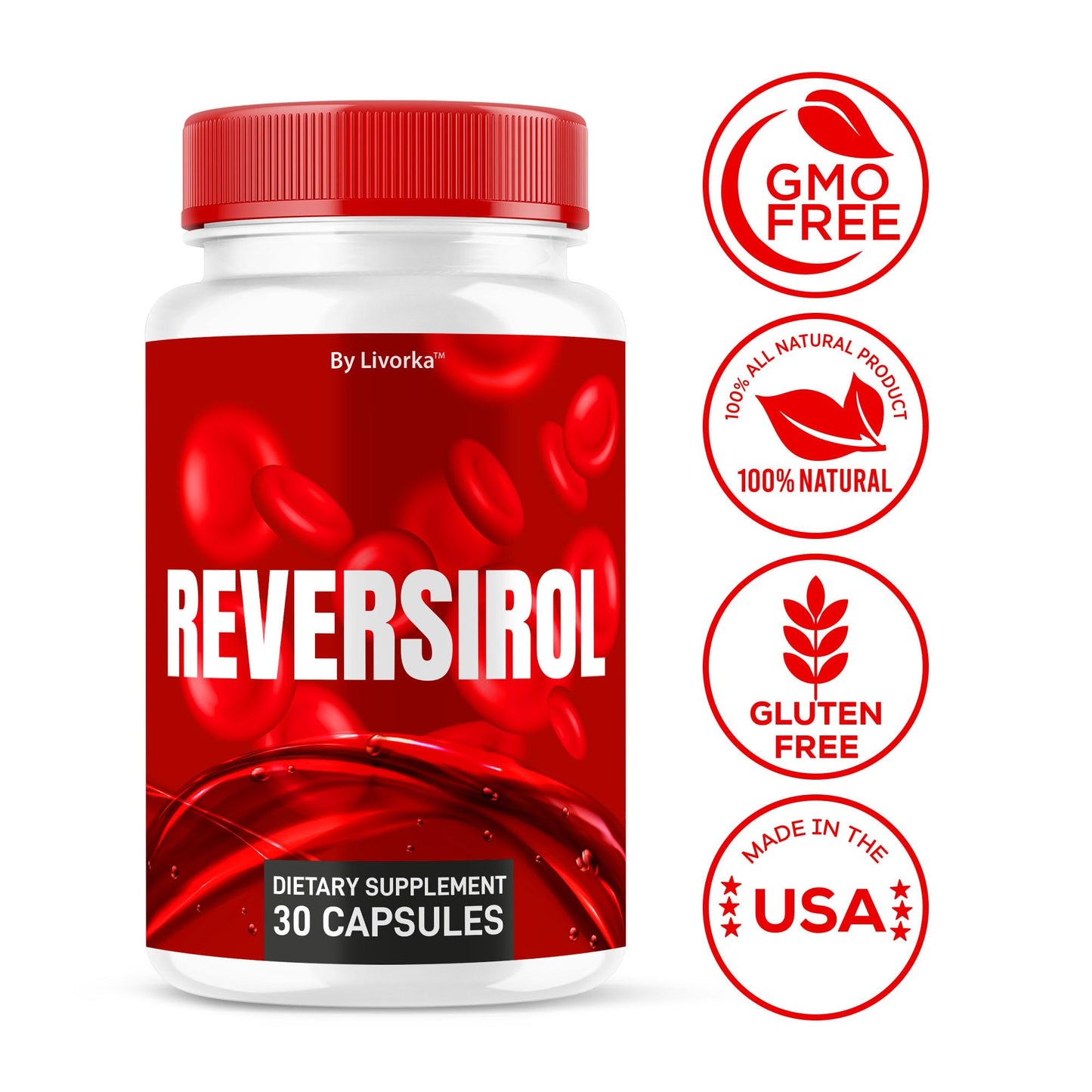 LIVORKA Reversirol 90 Capsules