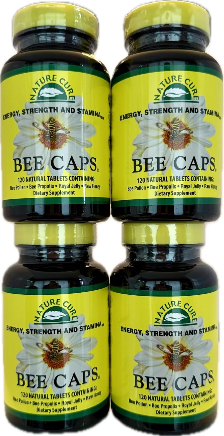 Nature Cure Bee Caps Caplets, 480 Caplets