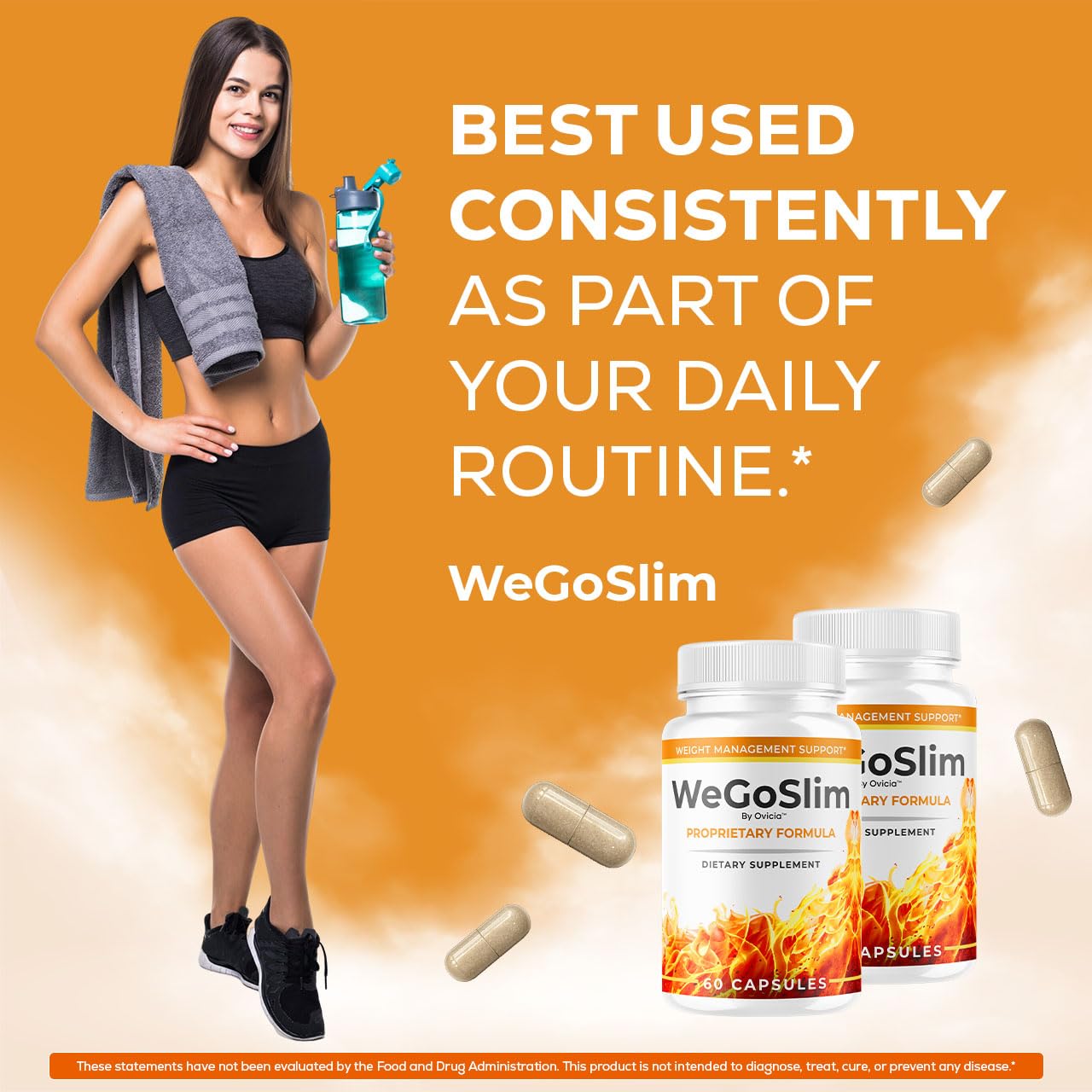 OVICIA WeGoSlim Capsules 60 Count