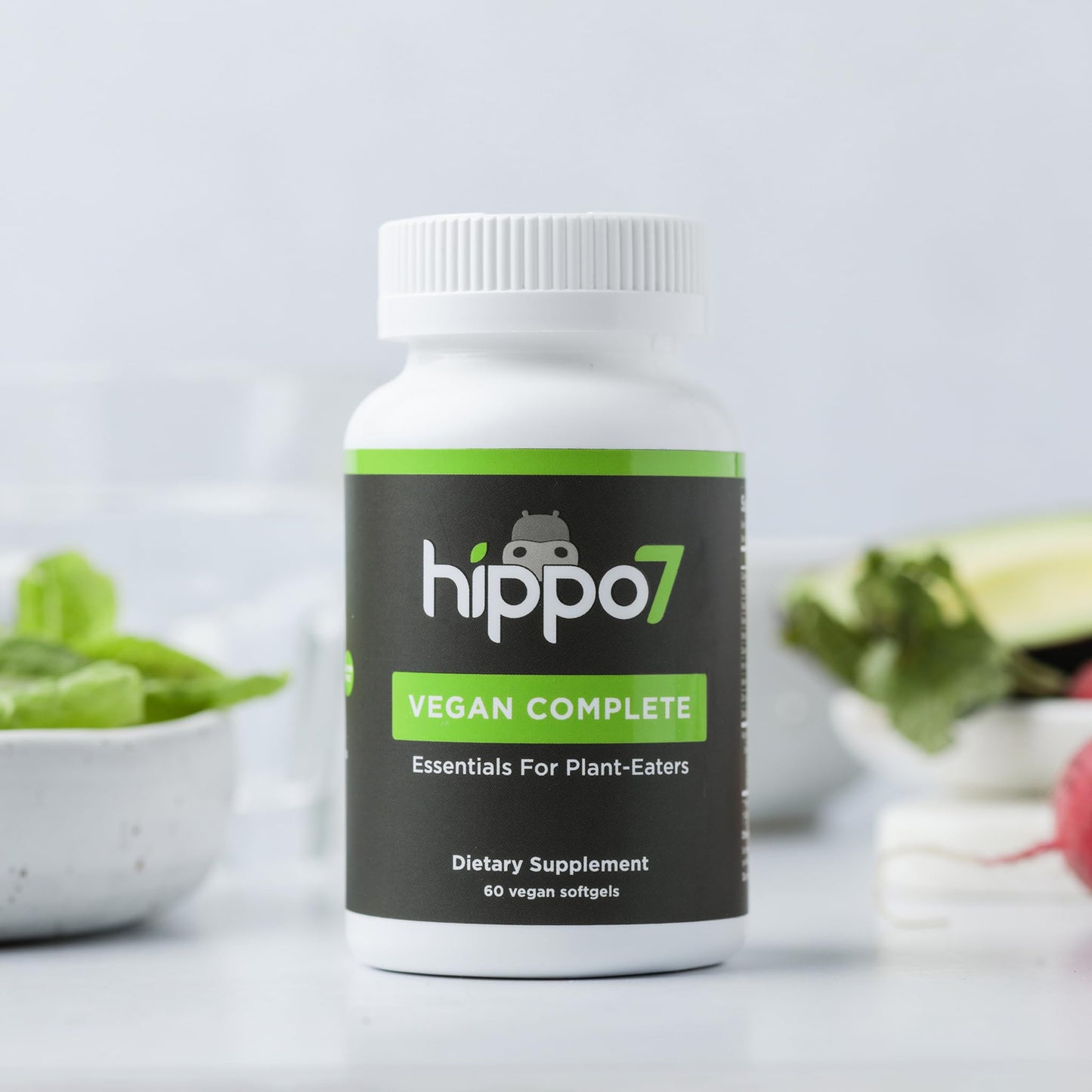 Hippo7 Vegan Complete Multivitamin Softgel 60 Count