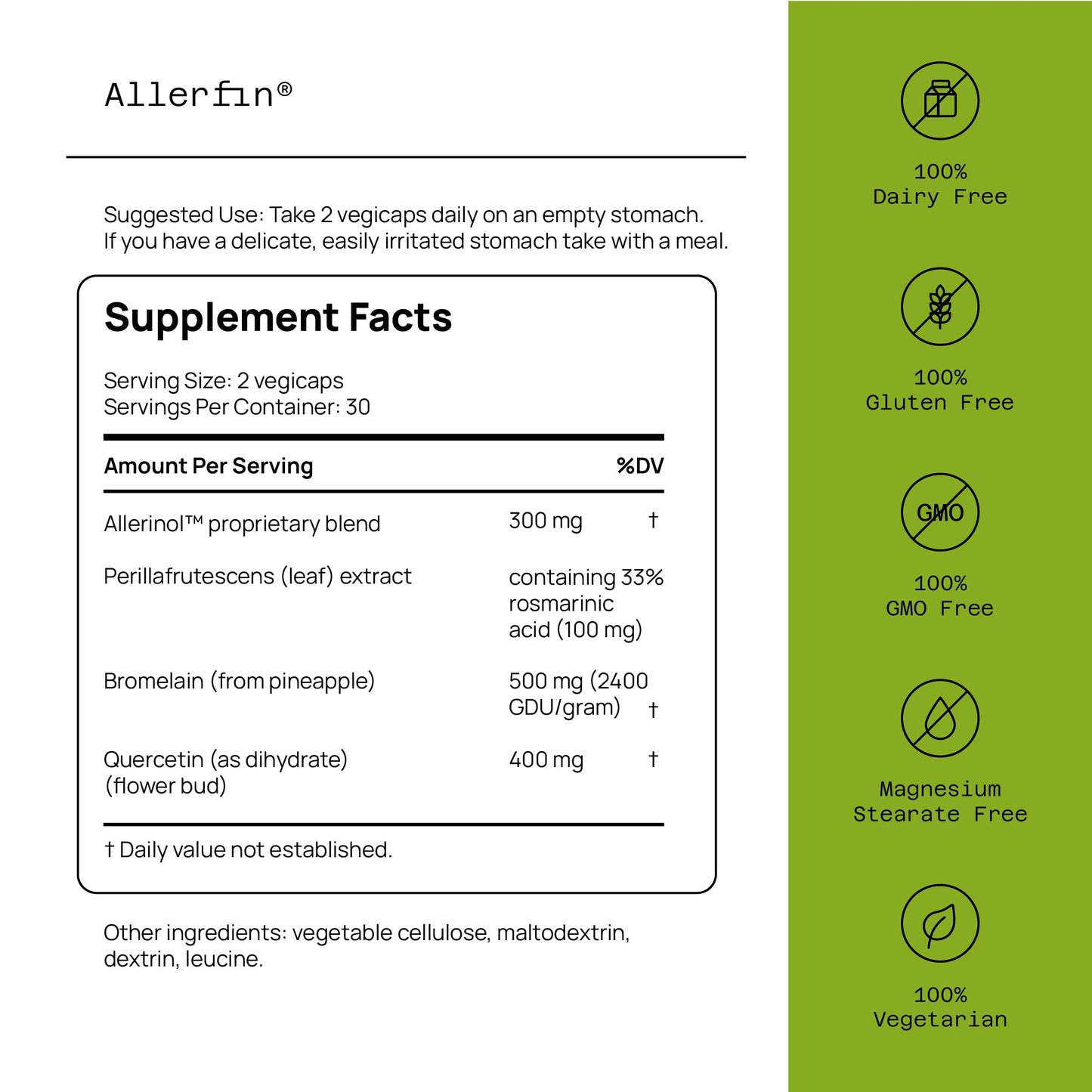Quality of Life Premium Sinus Relief Supplement, 60 Capsules