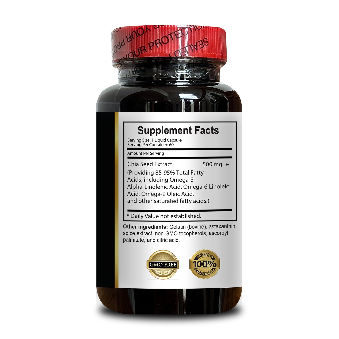 OLANTA TRADE SOLUTION Chia Seed Oil Capsules 60 Capsules