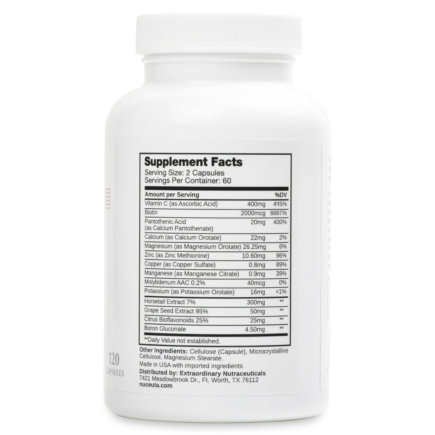 Extraordinary Nutraceuticals Ligacol Collagen & Cartilage Formula Capsule 120 Count